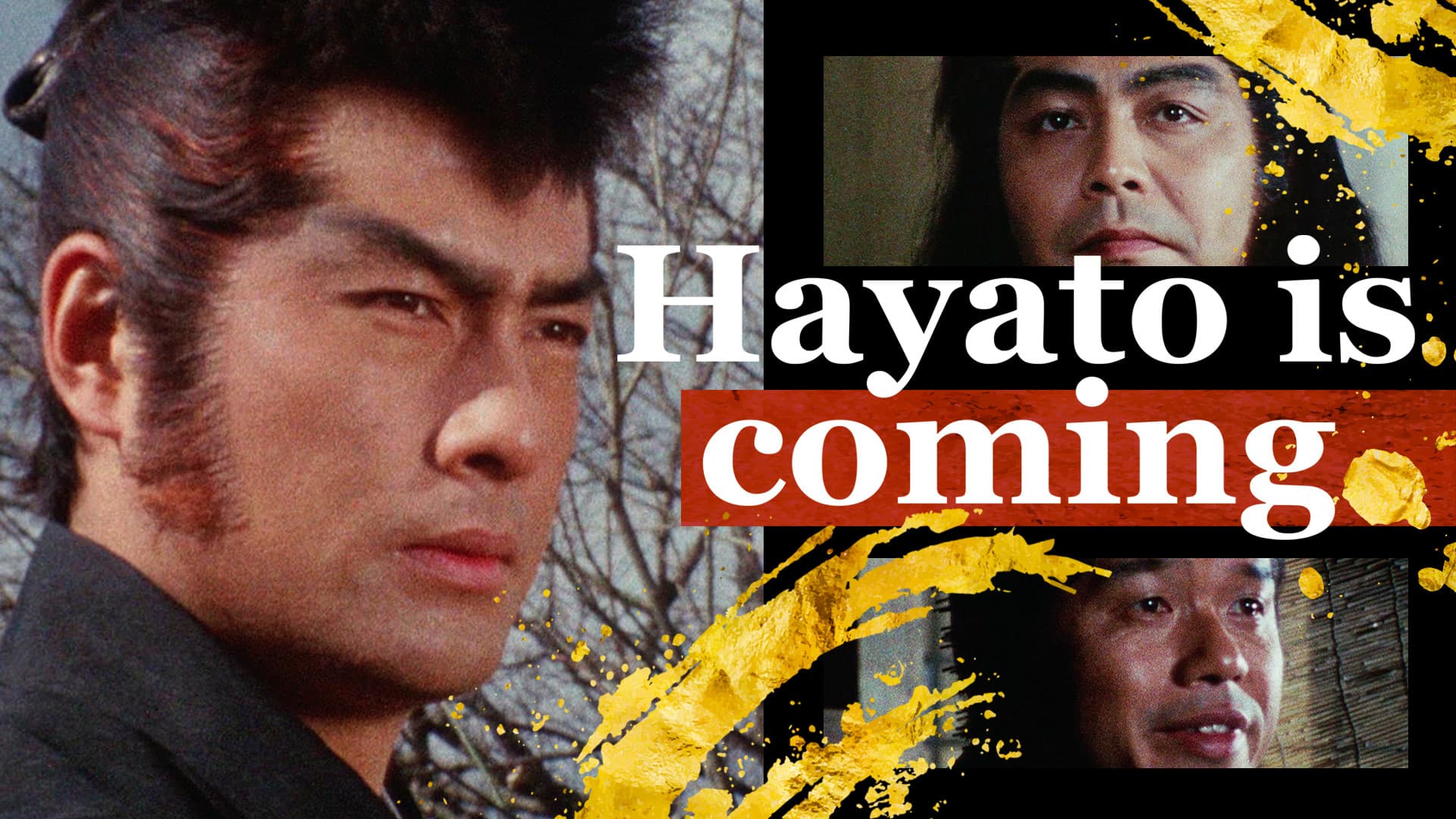 Poster backdrop for Hayato is Coming