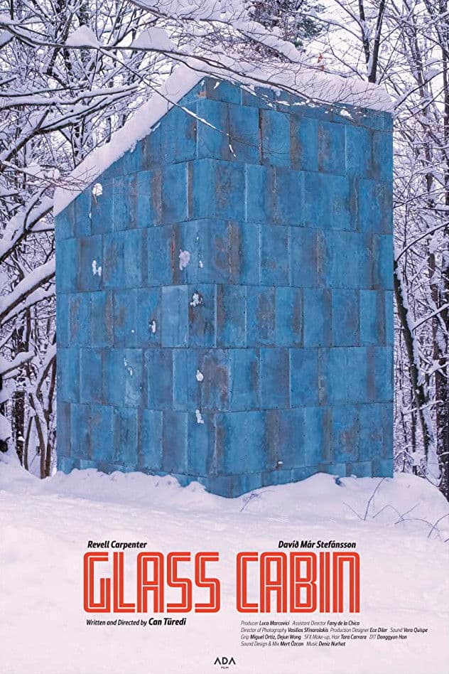 Poster backdrop for Glass Cabin