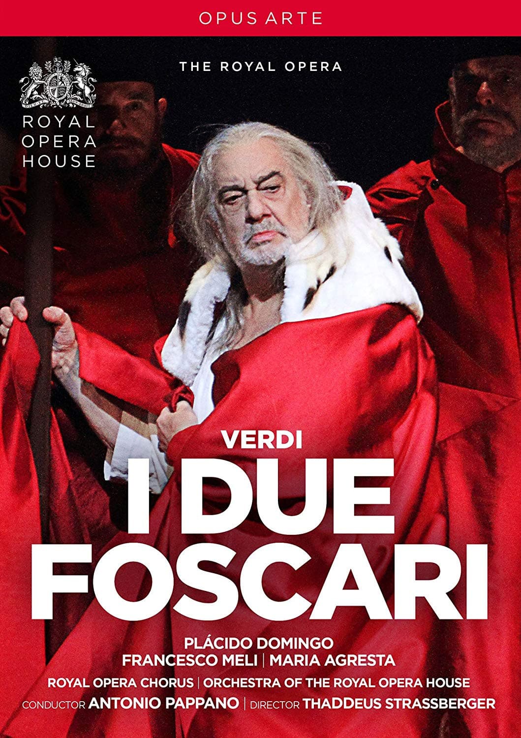 Poster backdrop for Royal Opera House: I Due Foscari