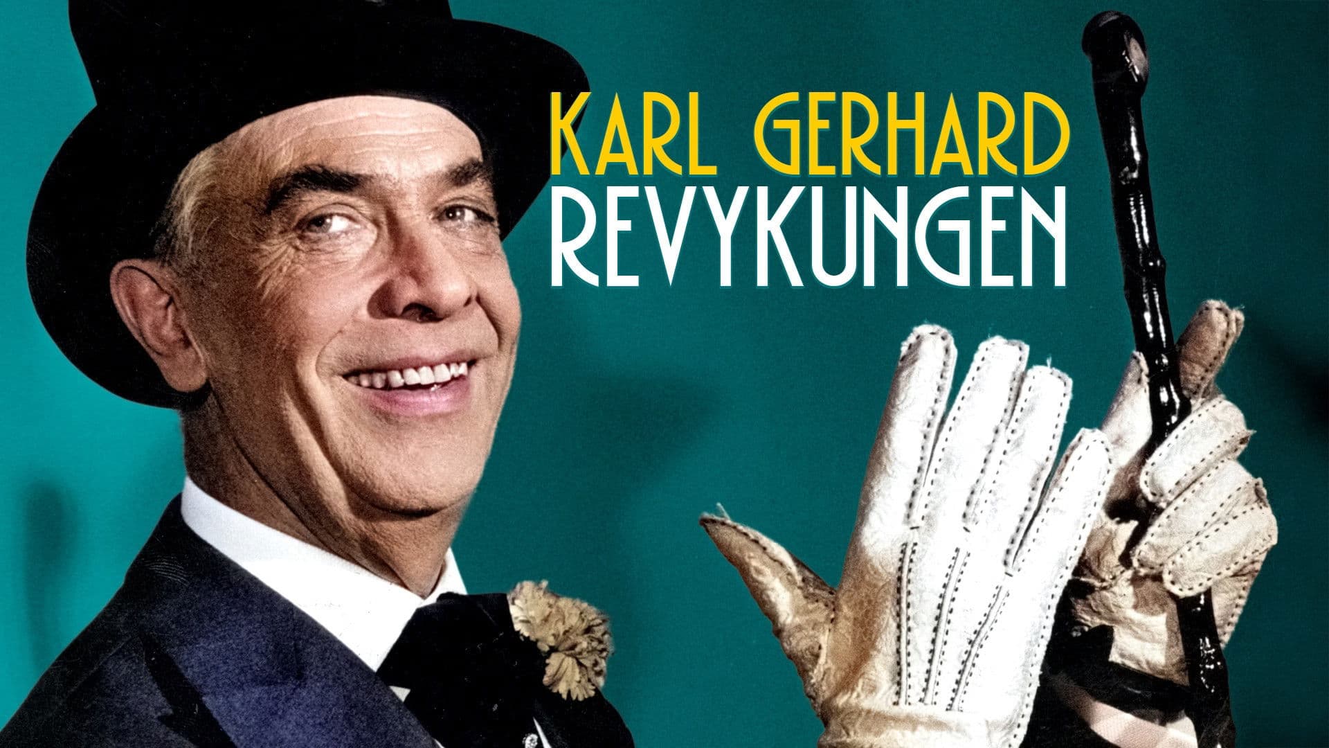 Poster backdrop for Karl Gerhard - revykungen