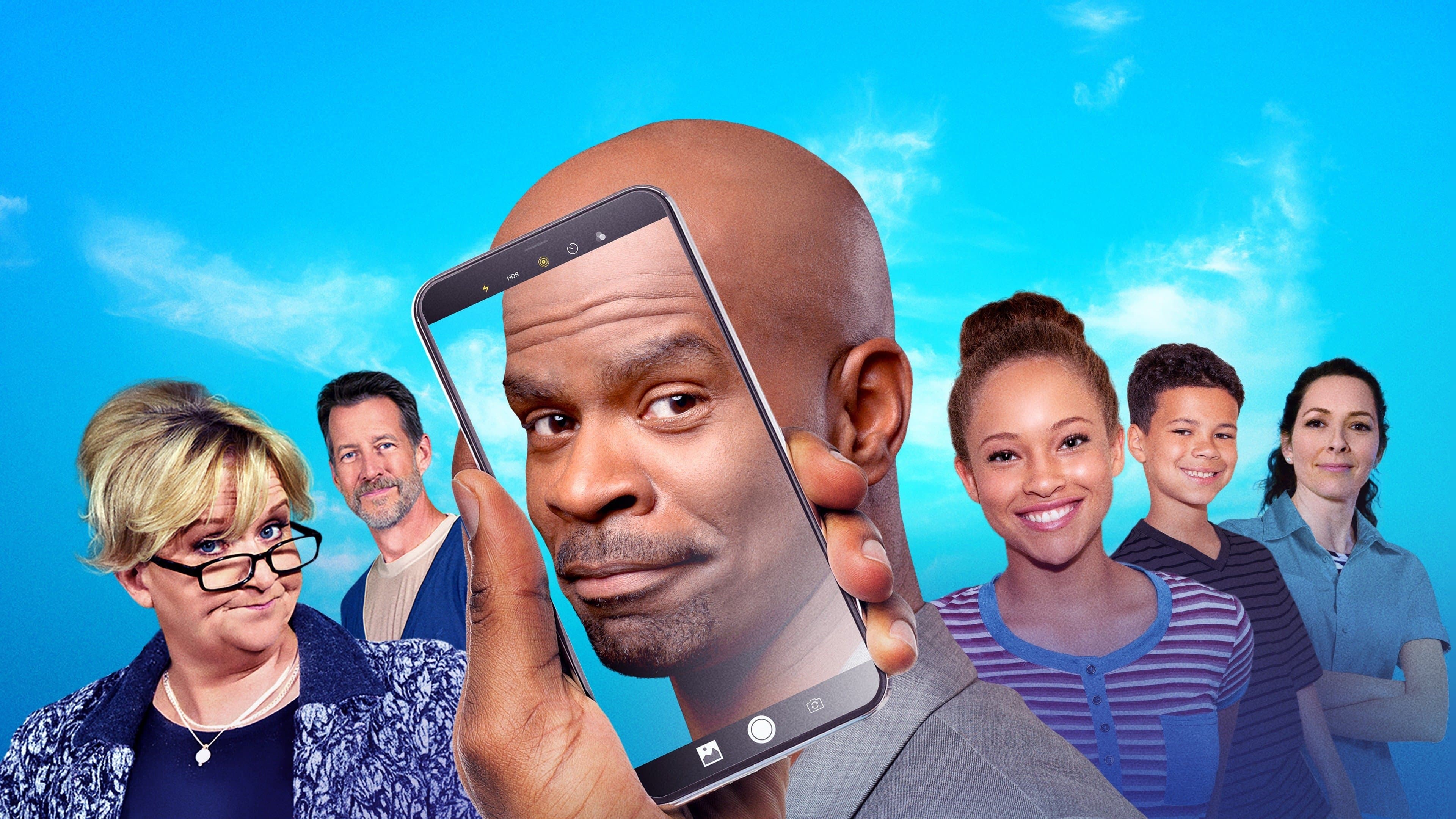 Poster backdrop for Selfie Dad