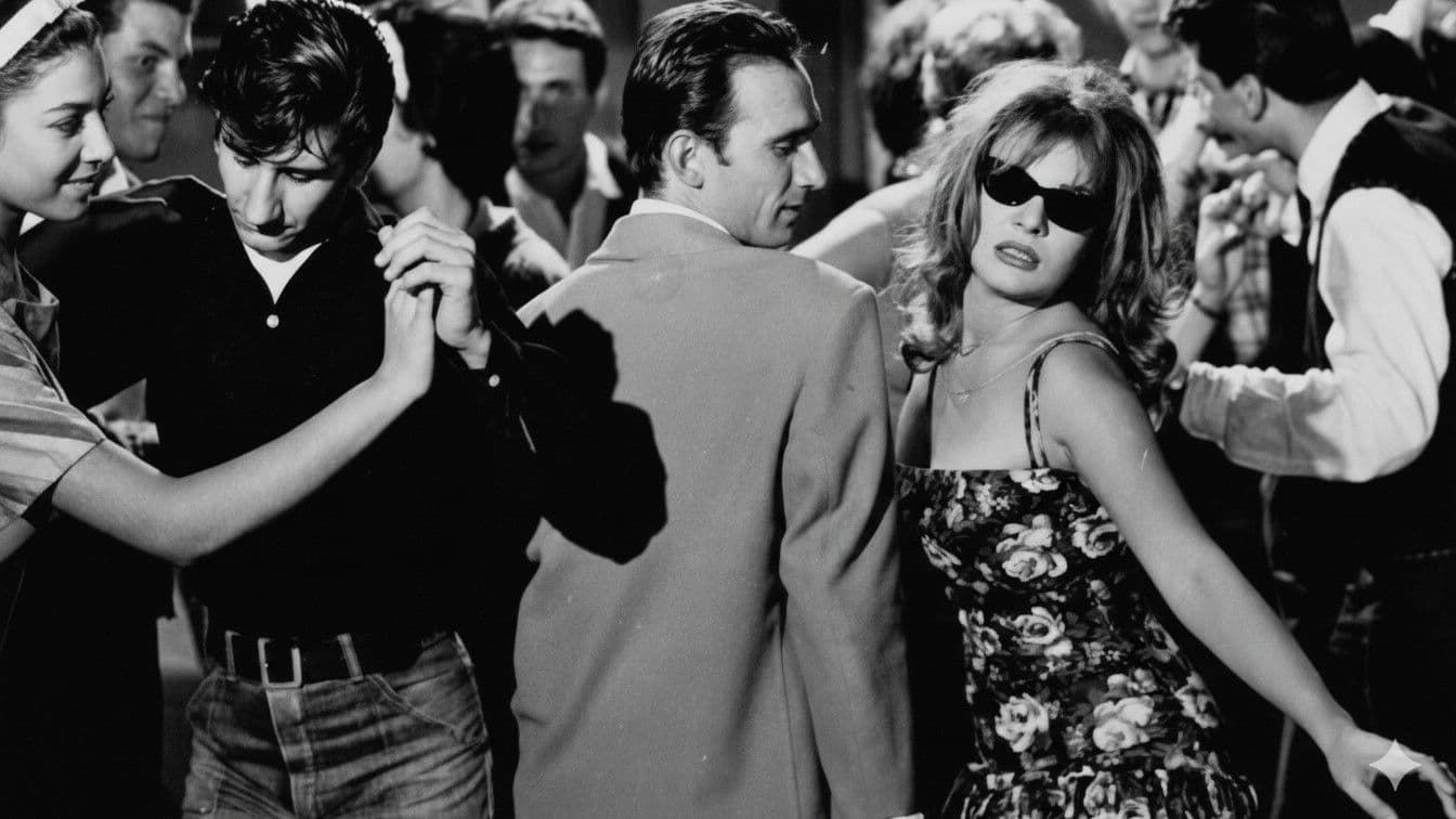 Poster backdrop for The Dark Glasses