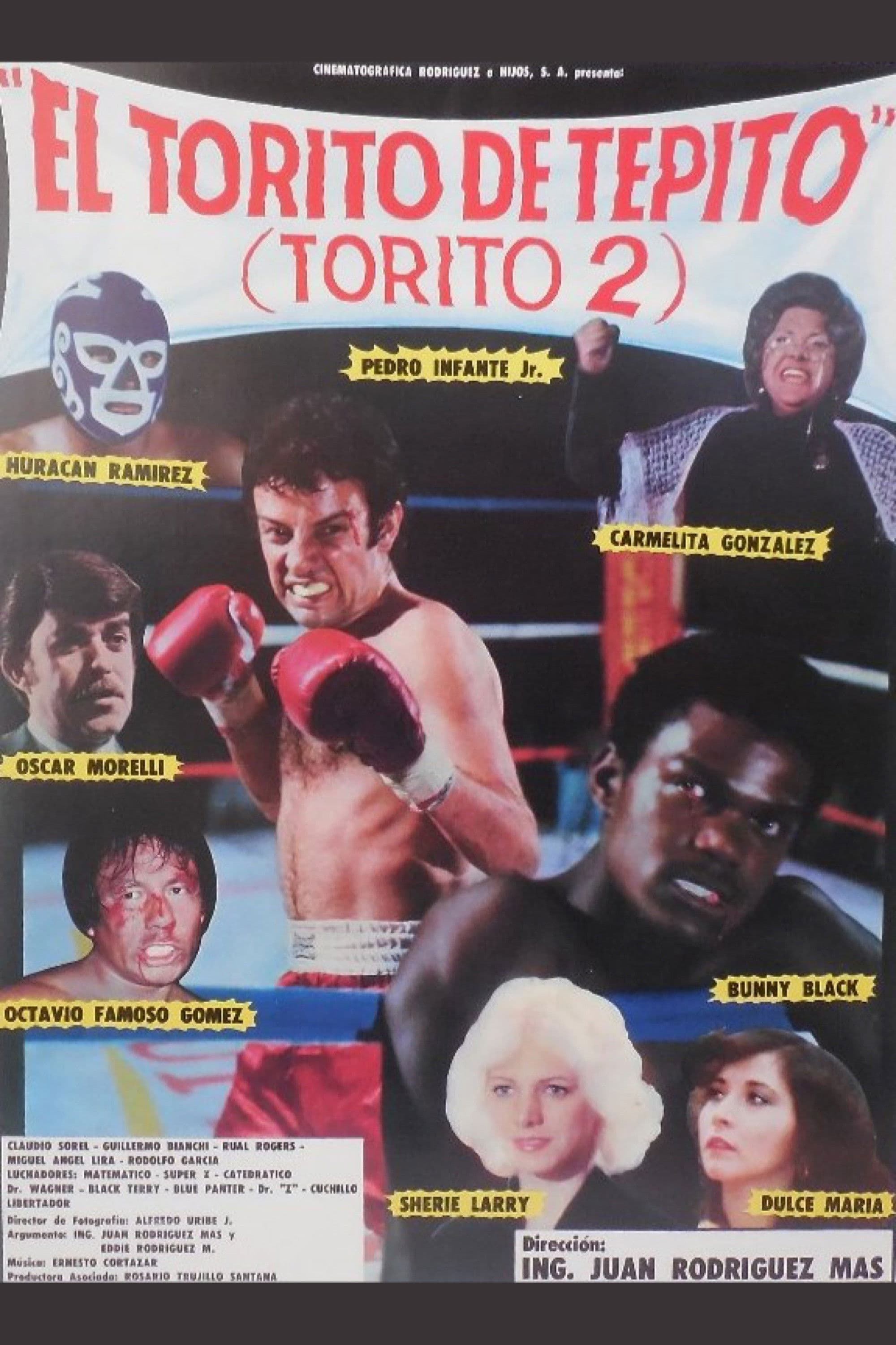 Poster backdrop for El torito de Tepito