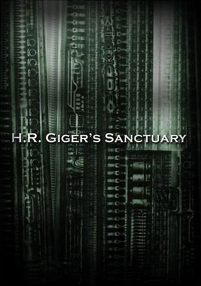 Poster backdrop for H.R. Giger's Sanctuary