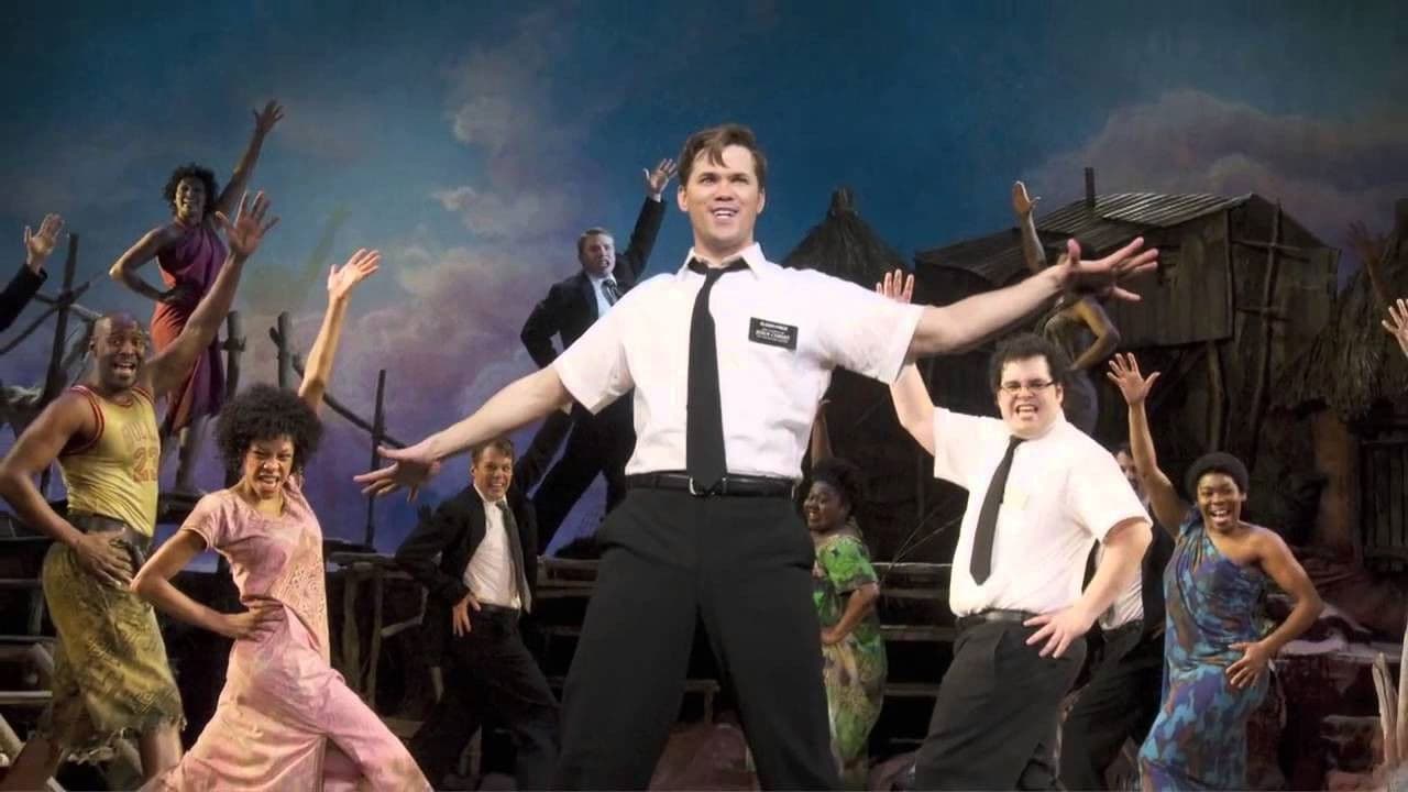 Poster backdrop for The Book of Mormon