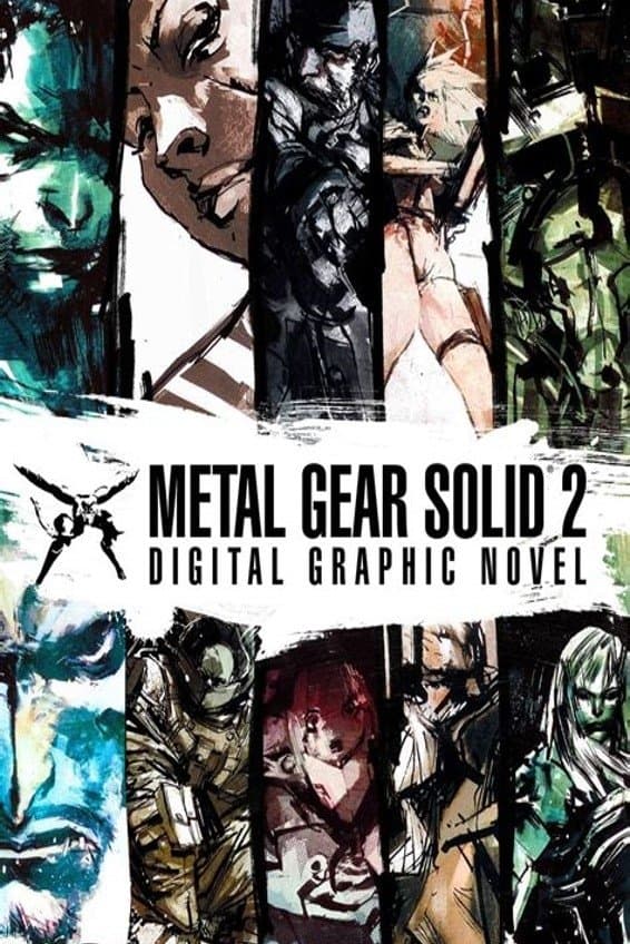 Poster backdrop for Metal Gear Solid 2: Digital Graphic Novel