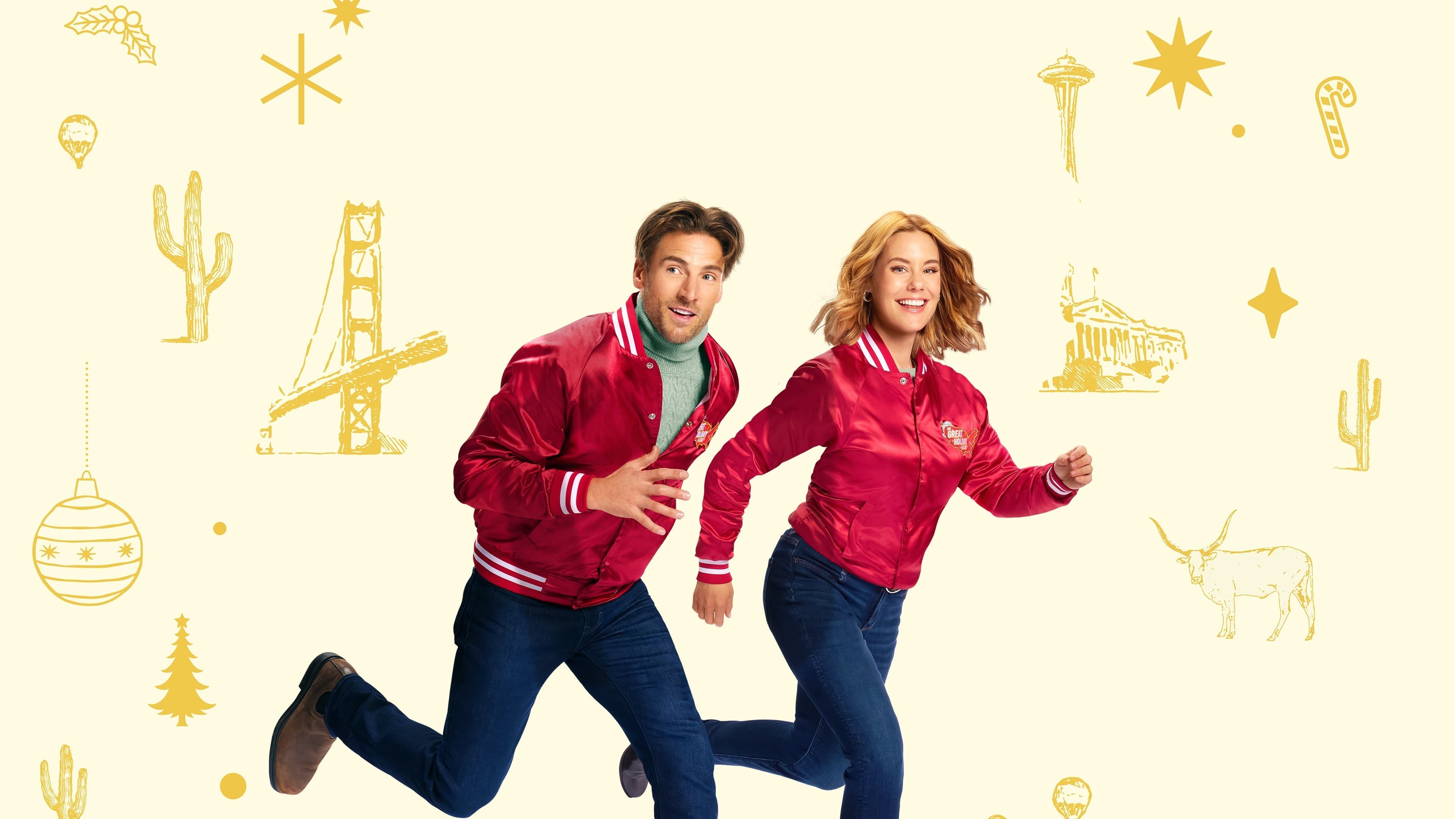 Poster backdrop for Jingle Bell Run