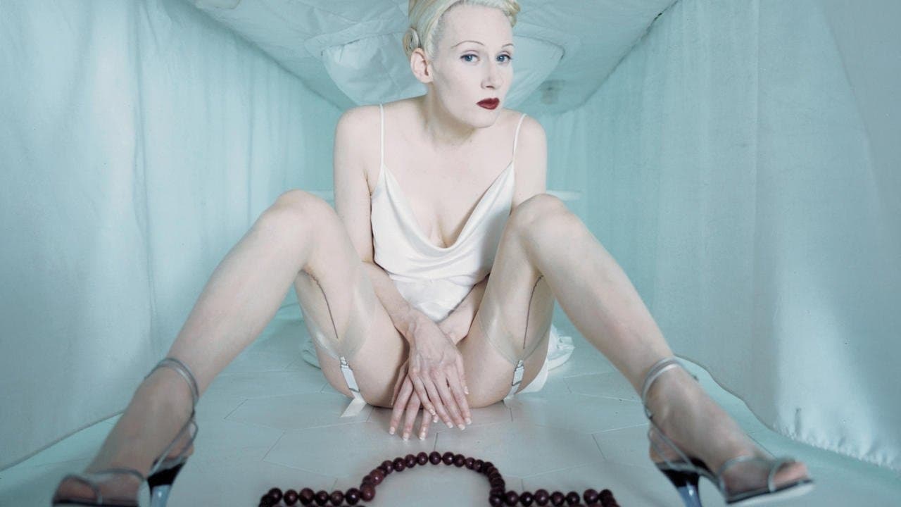 Poster backdrop for Cremaster 1