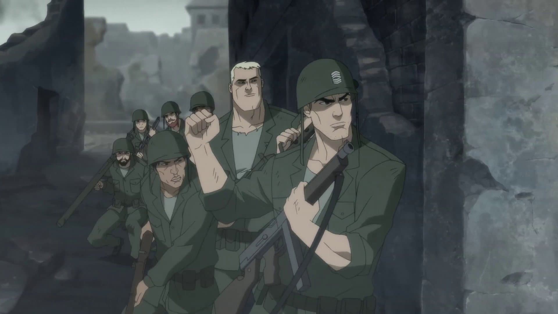 Poster backdrop for DC Showcase: Sgt. Rock