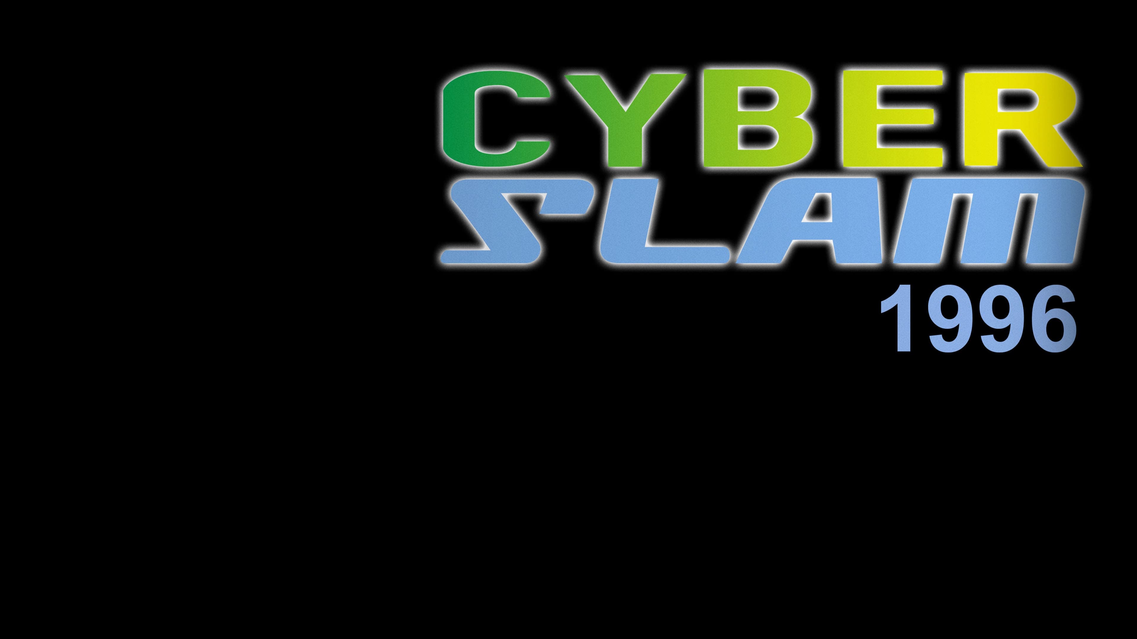 Poster backdrop for ECW CyberSlam 1996