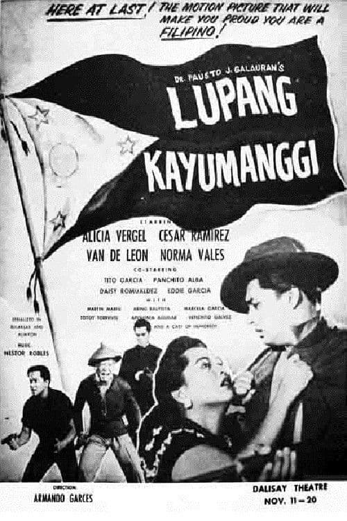 Poster backdrop for Lupang Kayumanggi