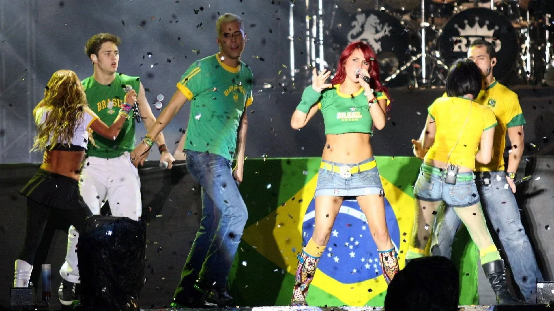 Poster backdrop for RBD - Live In Rio