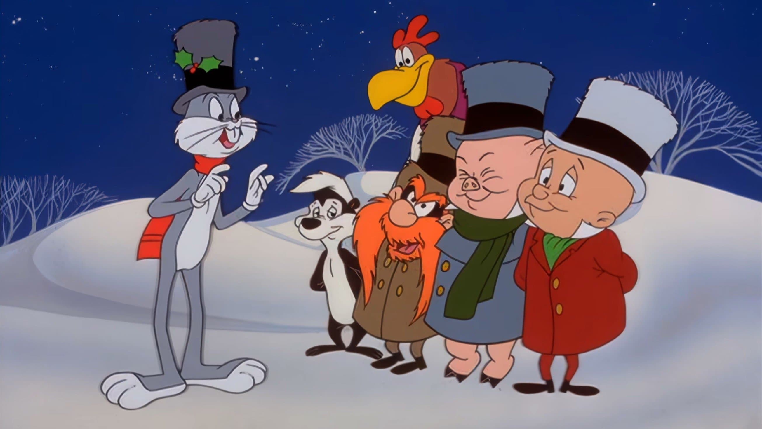 Poster backdrop for Bugs Bunny's Looney Christmas Tales