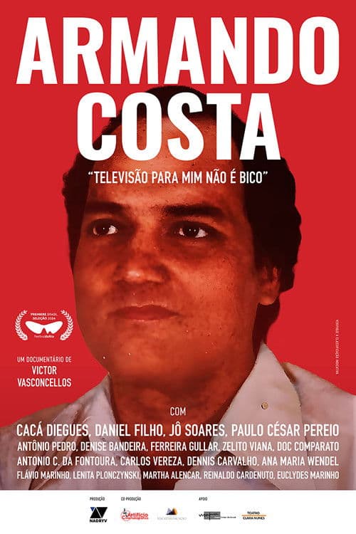 Poster backdrop for Armando Costa: “Televisão pra Mim Não é Bico”