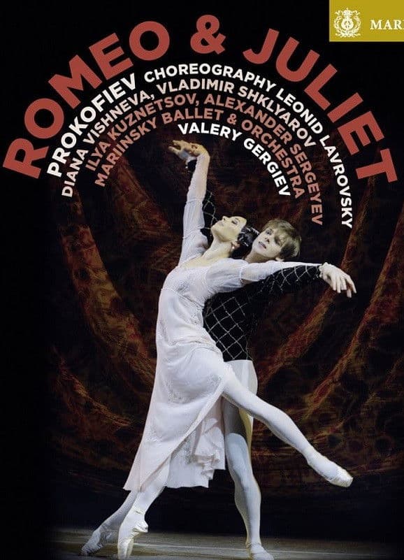 Poster backdrop for Romeo and Juliet - Mariinsky Theatre