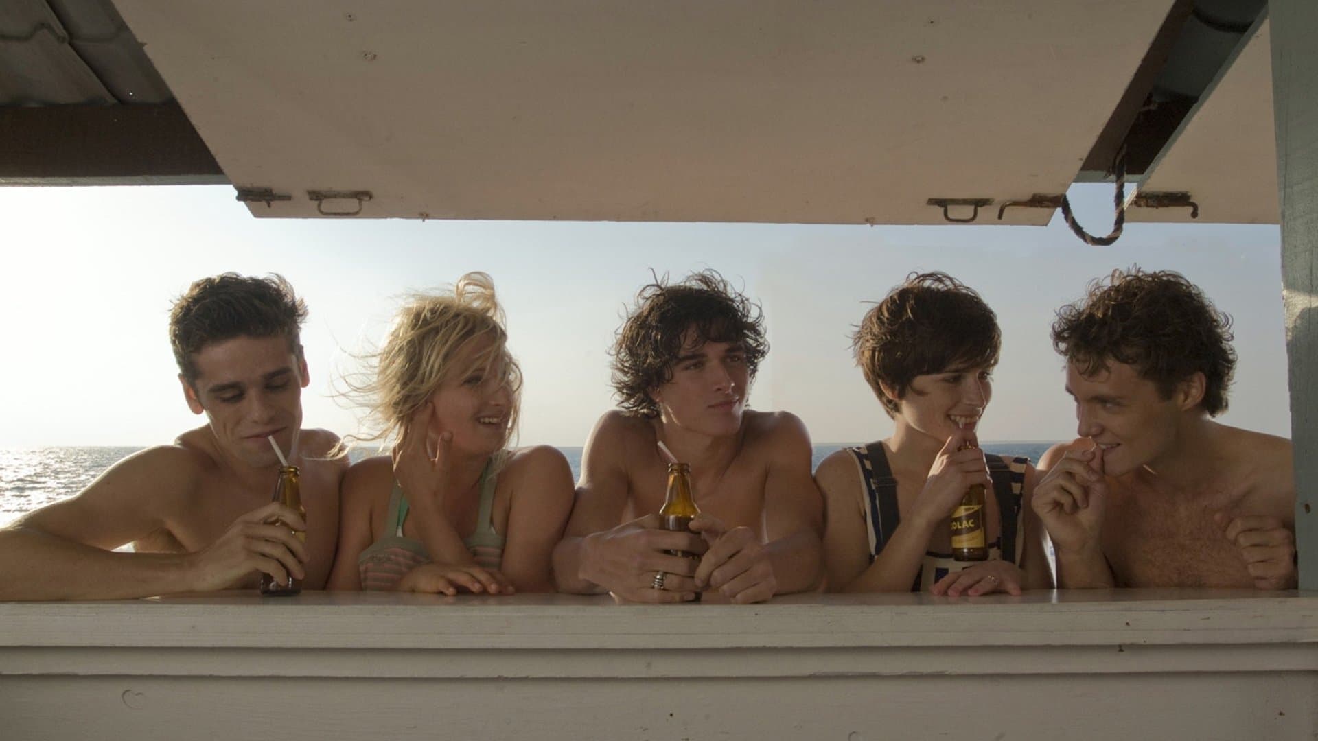 Poster backdrop for School's Out