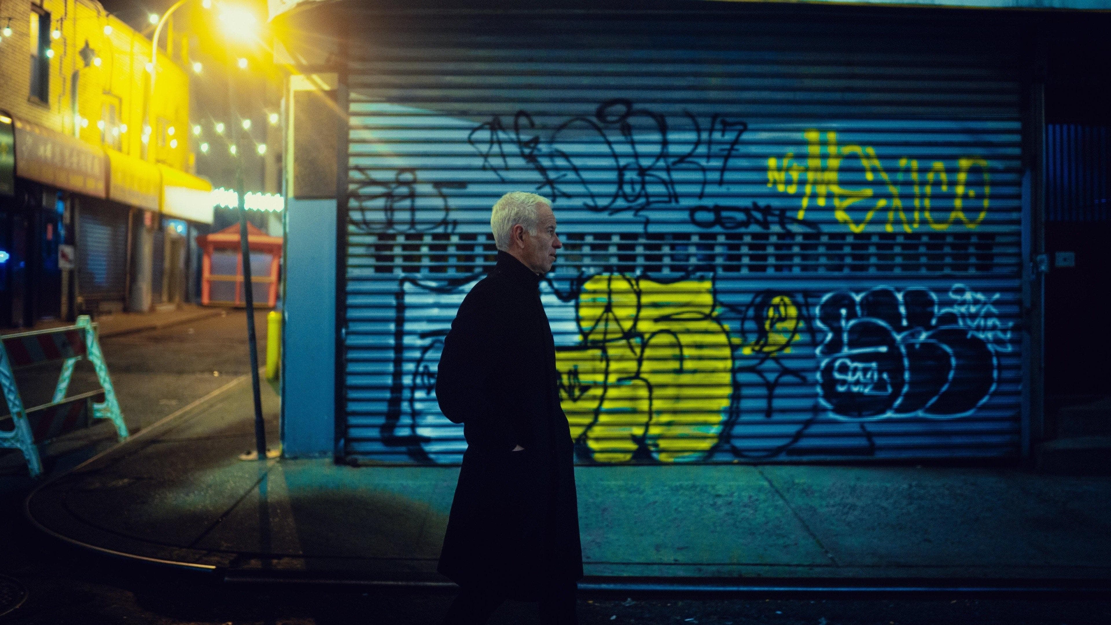 Poster backdrop for McEnroe