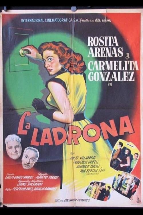 Poster backdrop for La ladrona