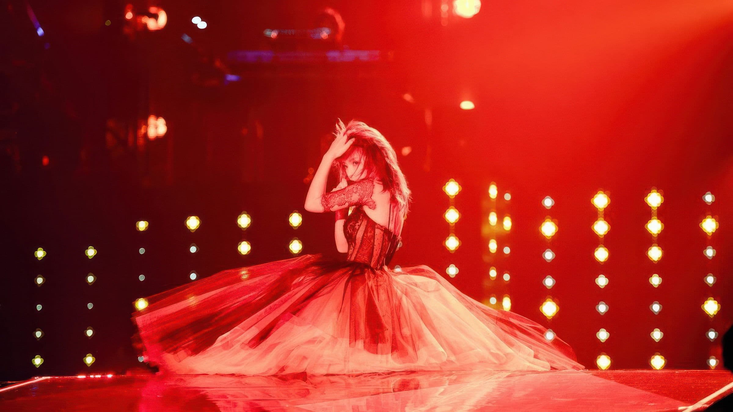 Poster backdrop for ayumi hamasaki COUNTDOWN LIVE 2014-2015 A Cirque de Minuit