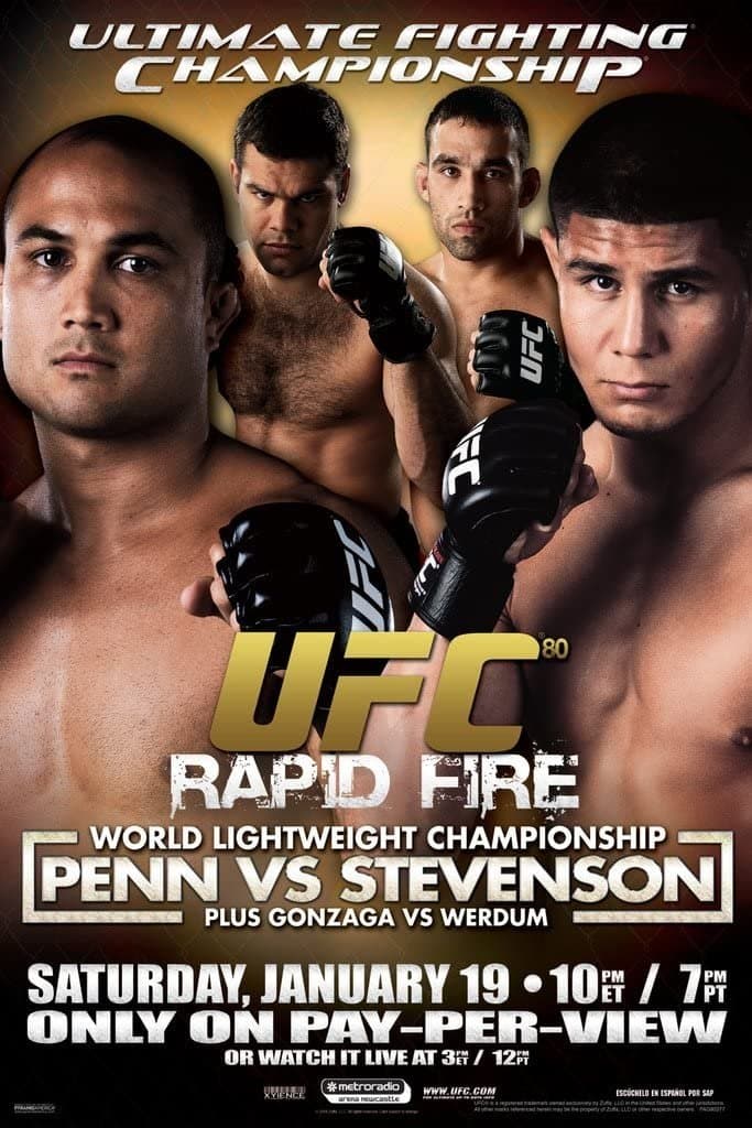 Poster backdrop for UFC 80: Rapid Fire