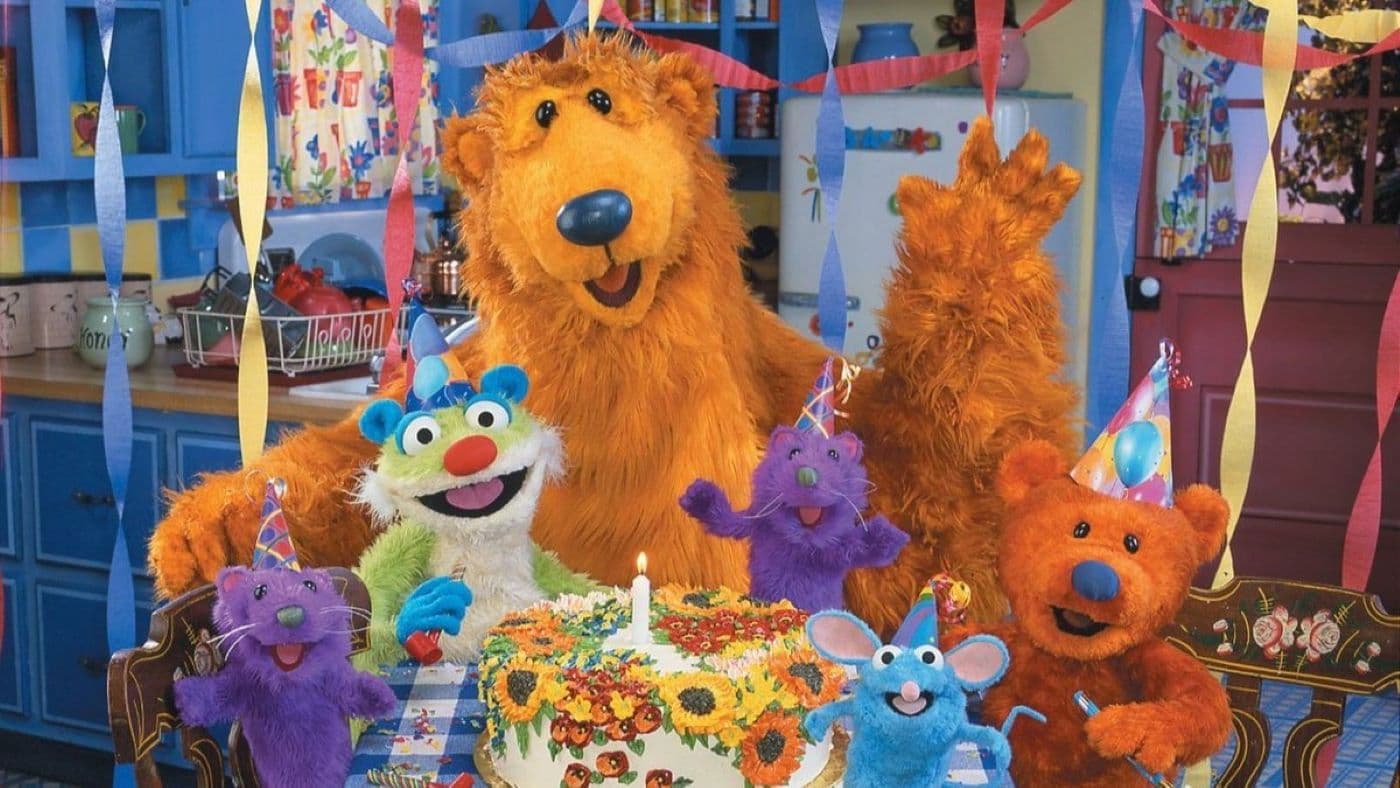 Poster backdrop for Bear in the Big Blue House - Party Time with Bear