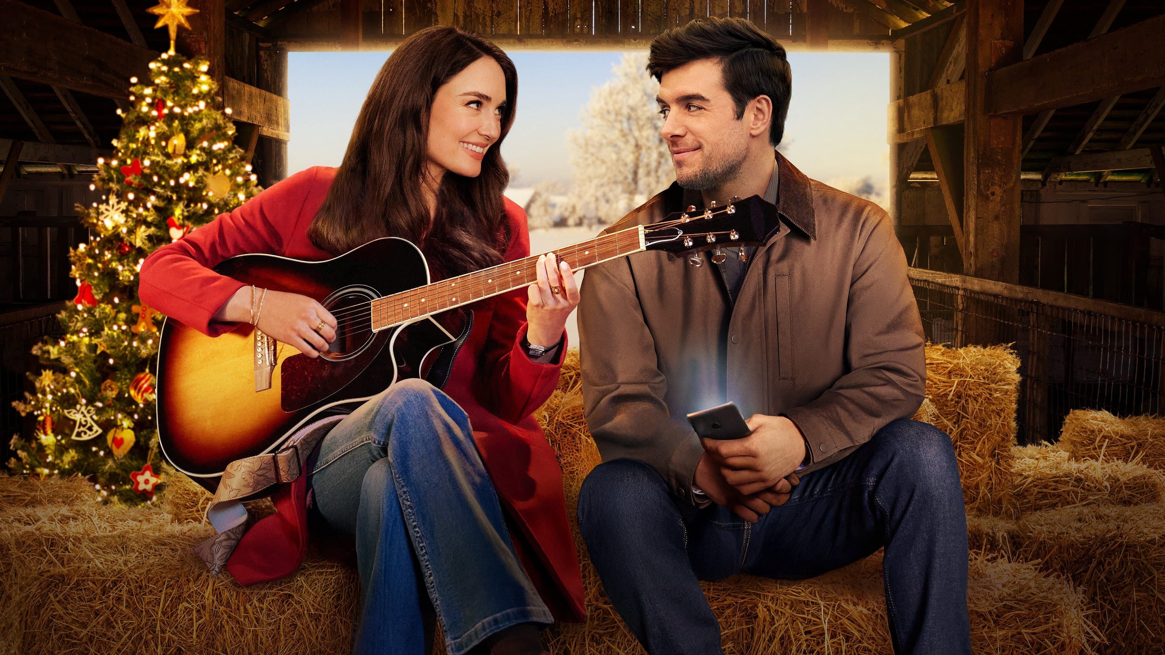 Poster backdrop for All I Need for Christmas