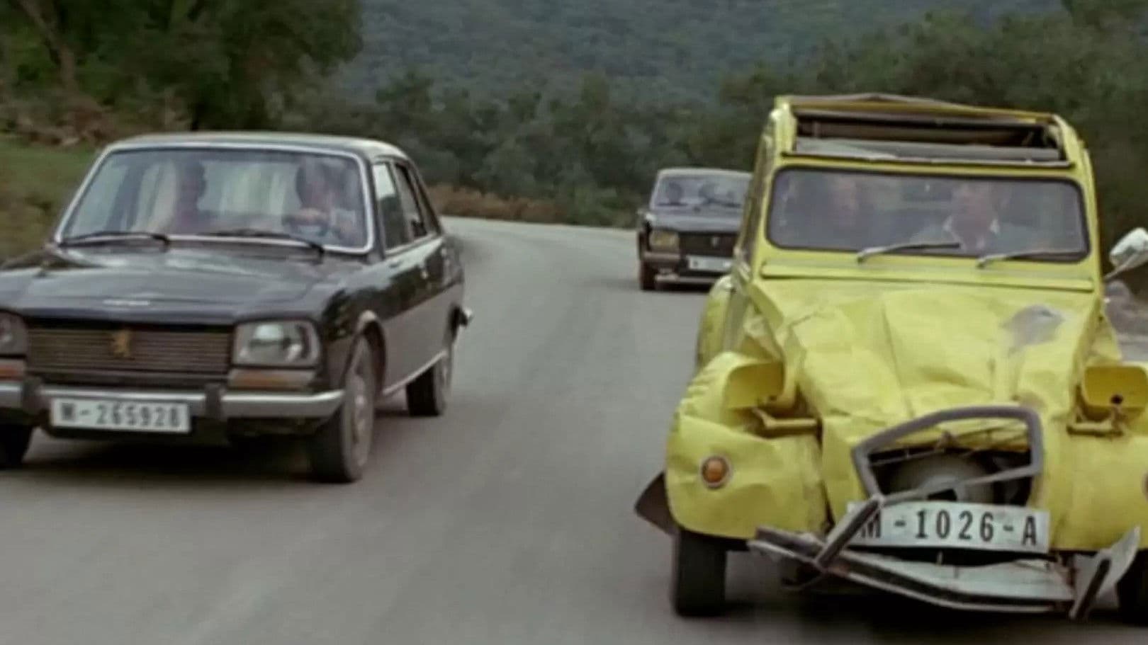 Poster backdrop for Bond in Greece