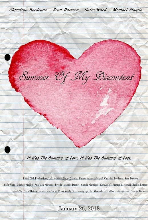 Poster backdrop for Summer of my Discontent
