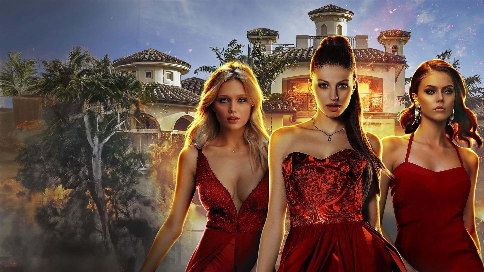 Poster backdrop for Desperate Widows