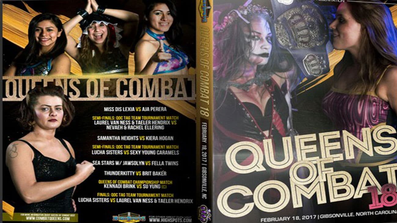 Poster backdrop for Queens Of Combat QOC 18