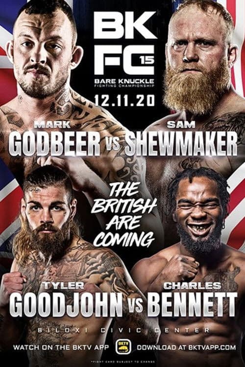 Poster backdrop for Bare Knuckle Fighting Championship 15