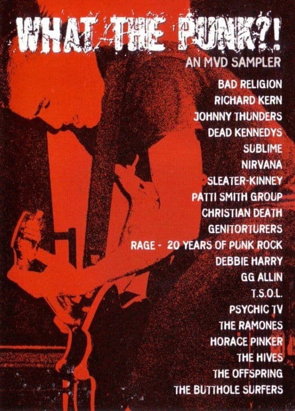 Poster backdrop for What the Punk - An MVD Sampler