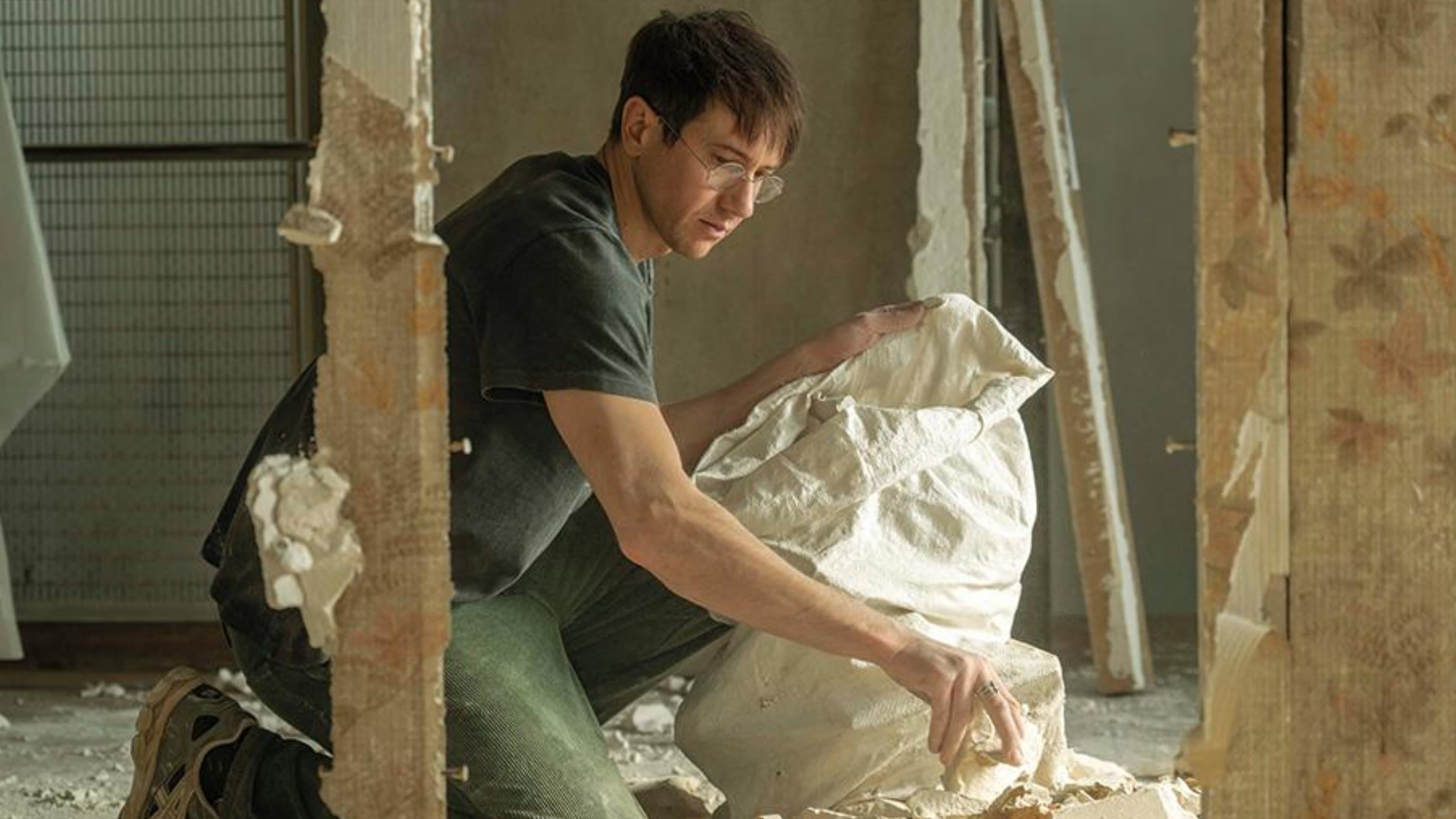 Poster backdrop for At Work