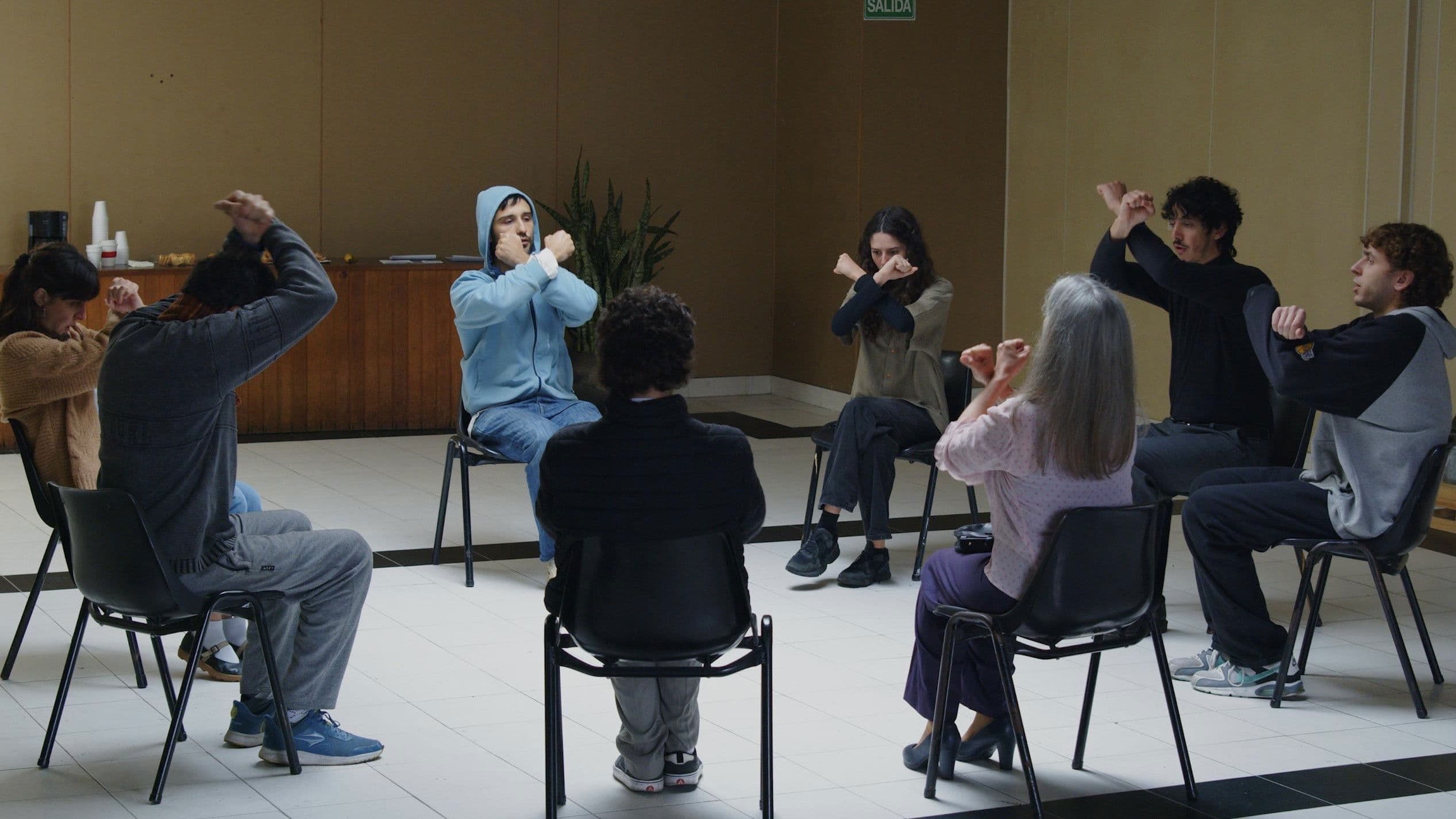 Poster backdrop for Pleasers Anonymous