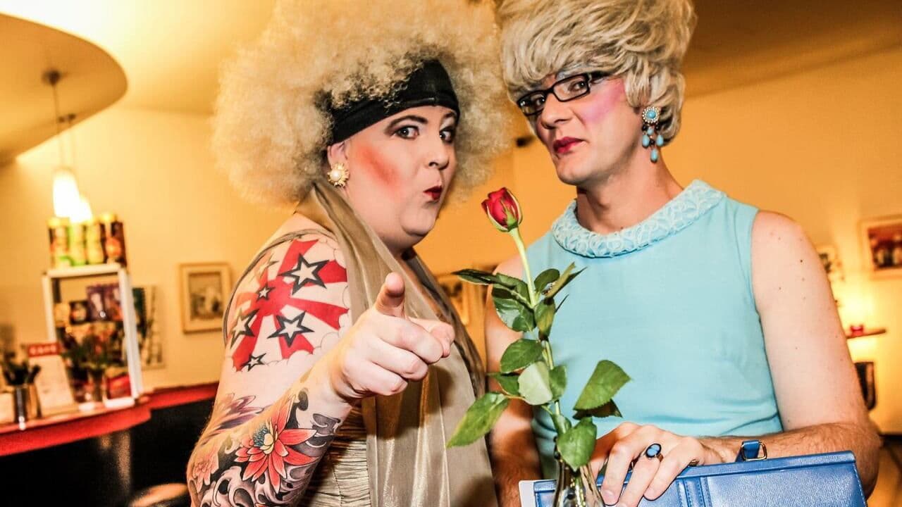 Poster backdrop for Acting Out: 25 Years of Queer Film & Community in Hamburg