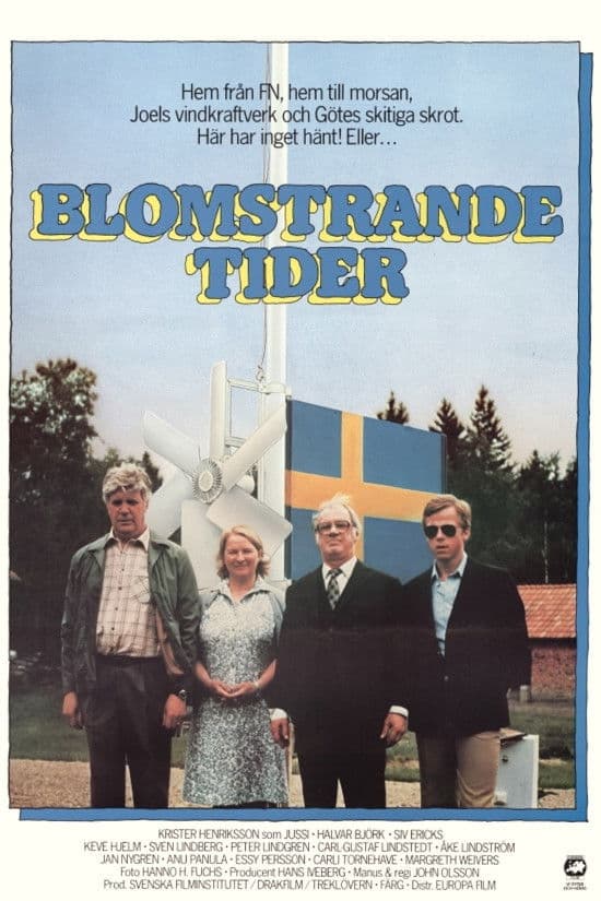 Poster backdrop for Blomstrande tider