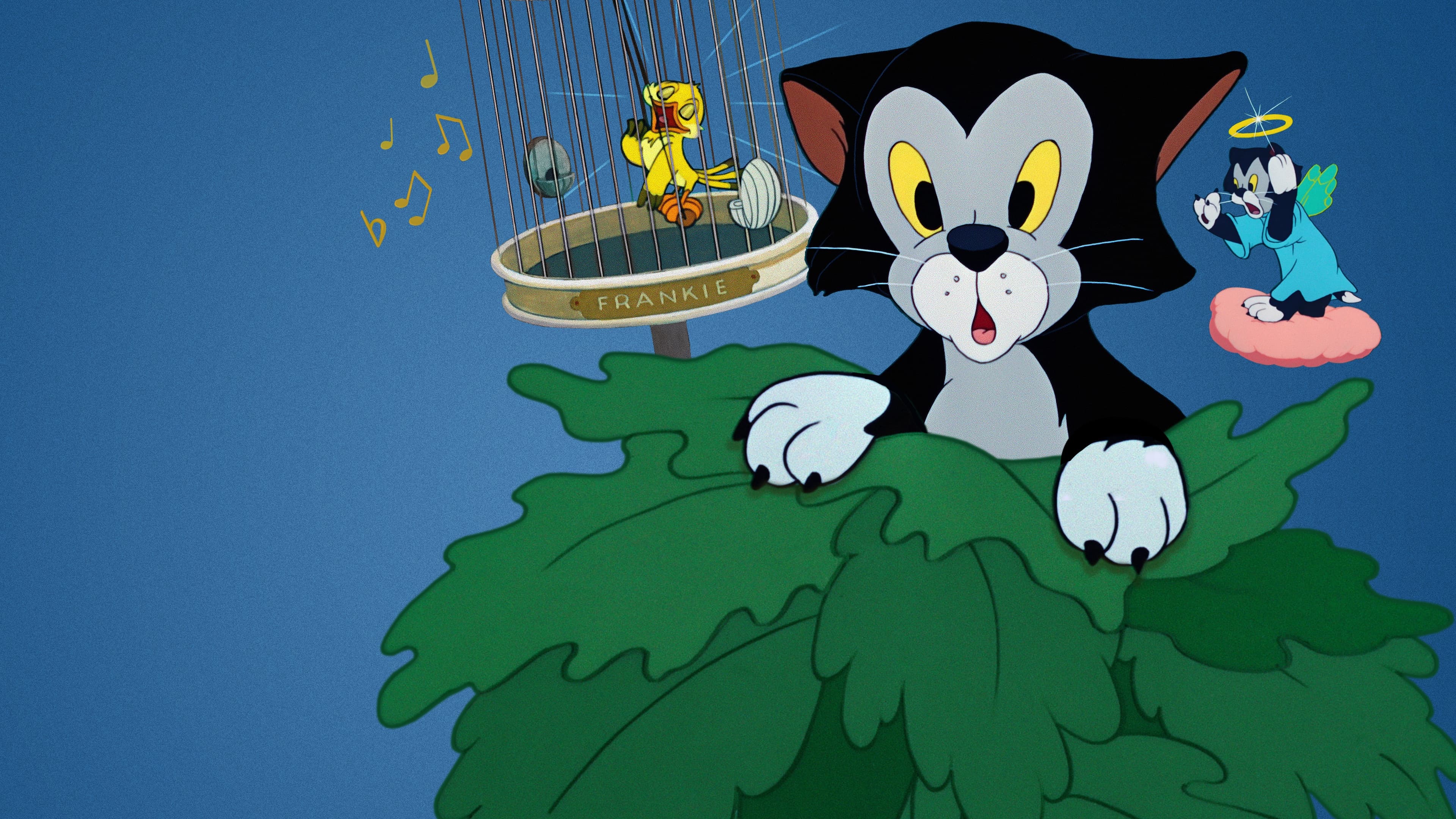 Poster backdrop for Figaro and Frankie