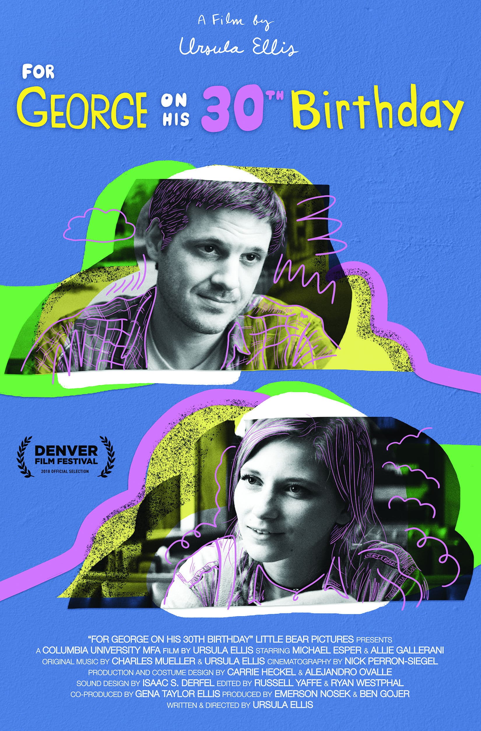 Poster backdrop for For George on His 30th Birthday