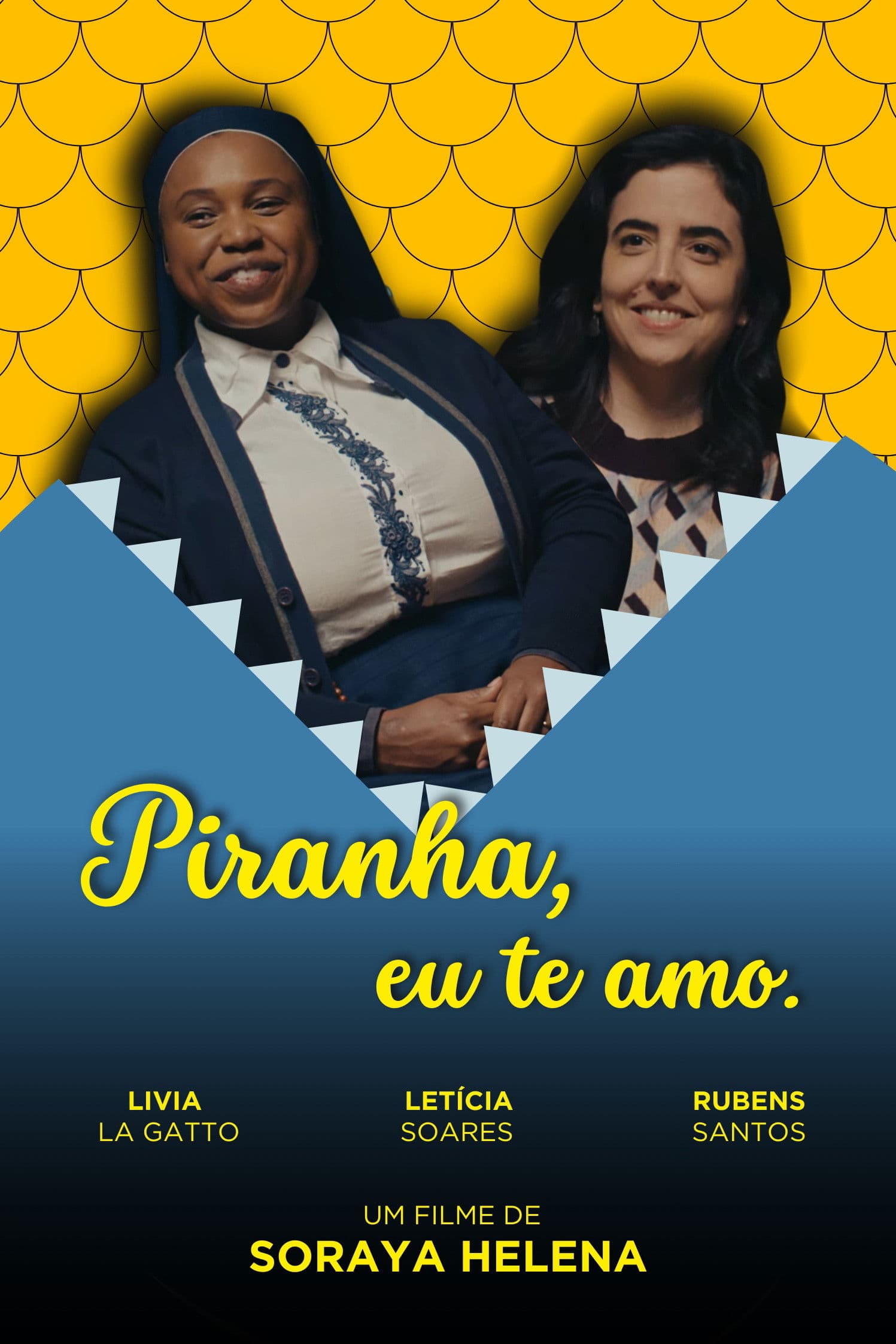 Poster backdrop for Piranha, eu te amo.