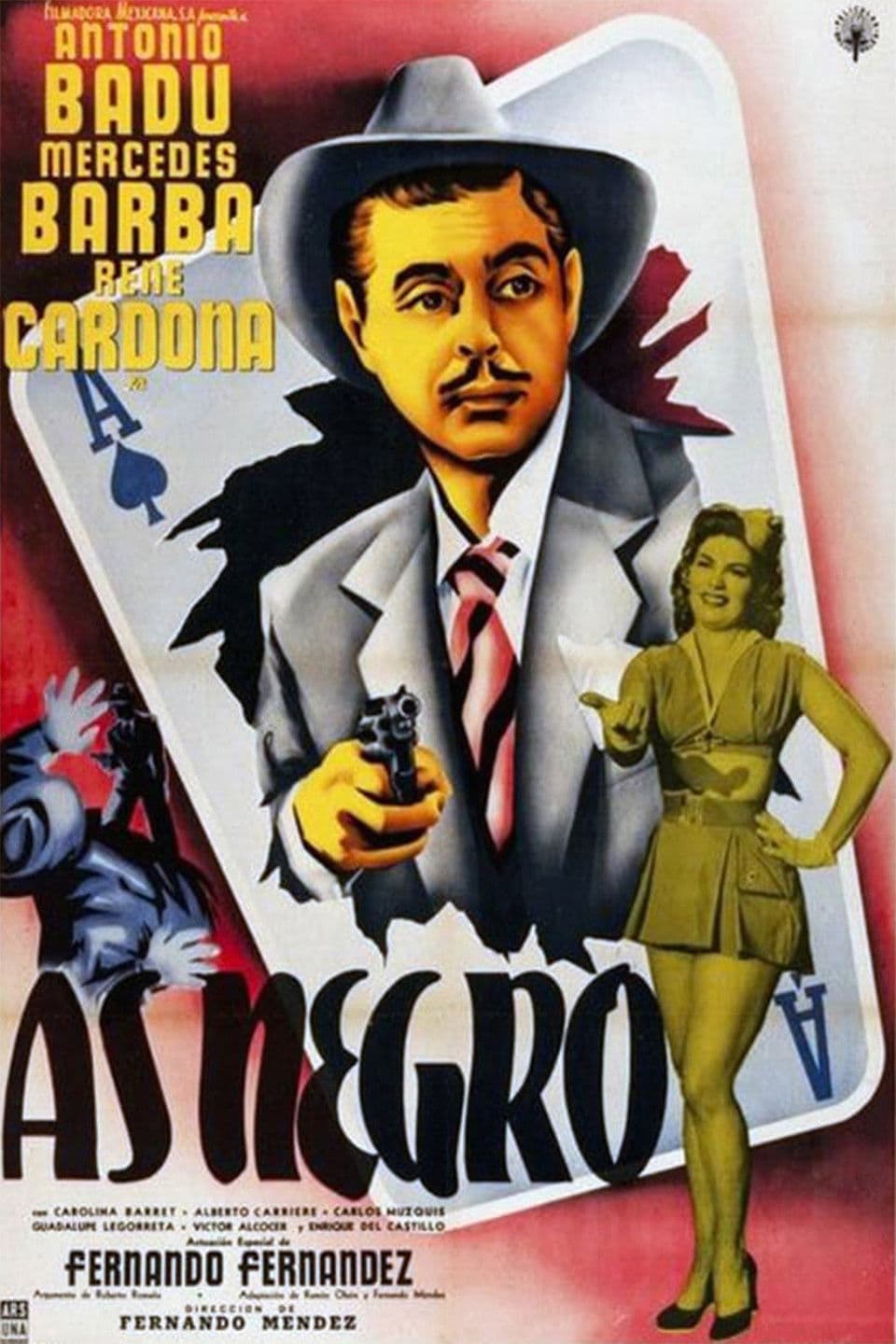 Poster backdrop for As negro