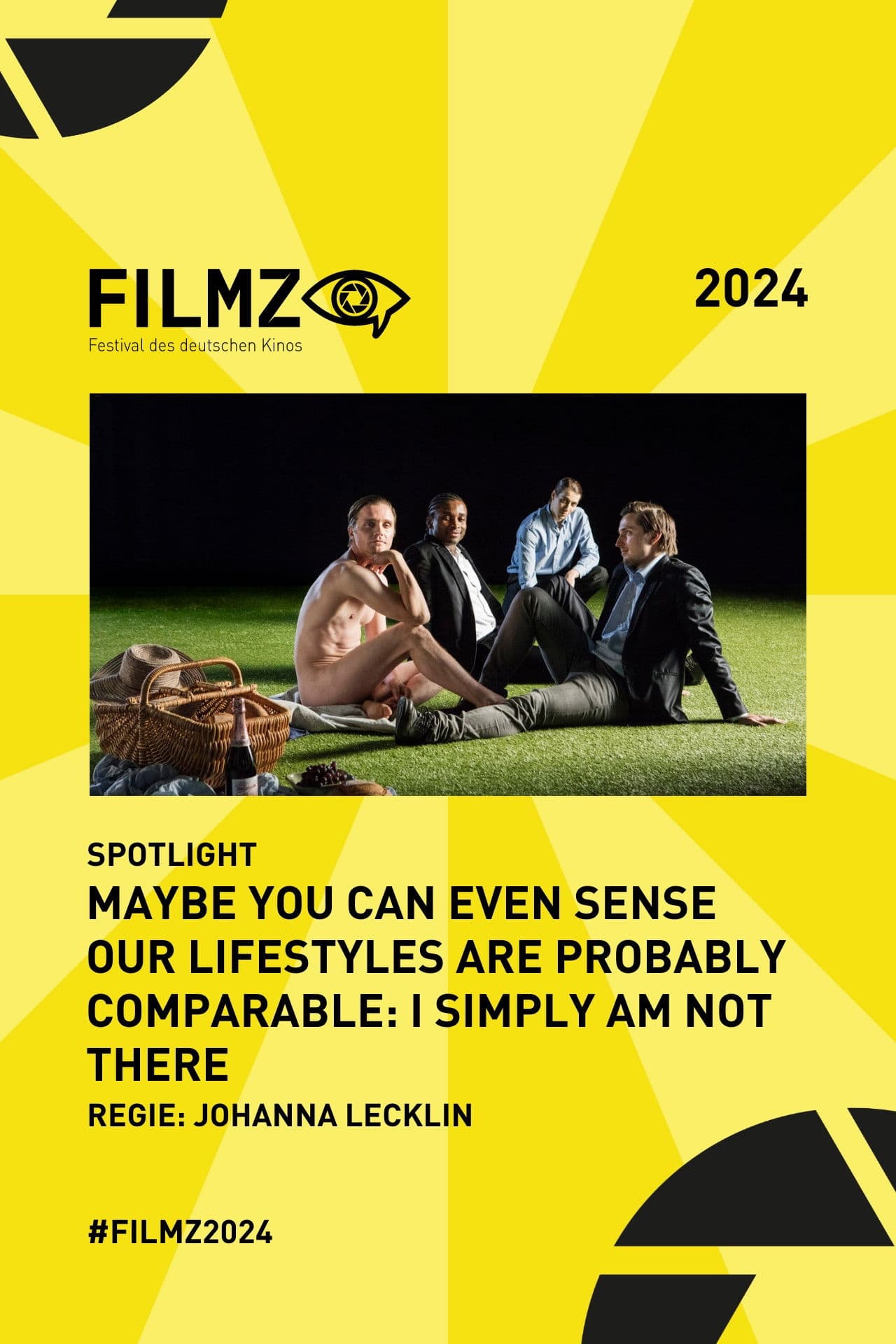 Poster backdrop for Maybe you can even sense our lifestyles are probably comparable: I simply am not there﻿