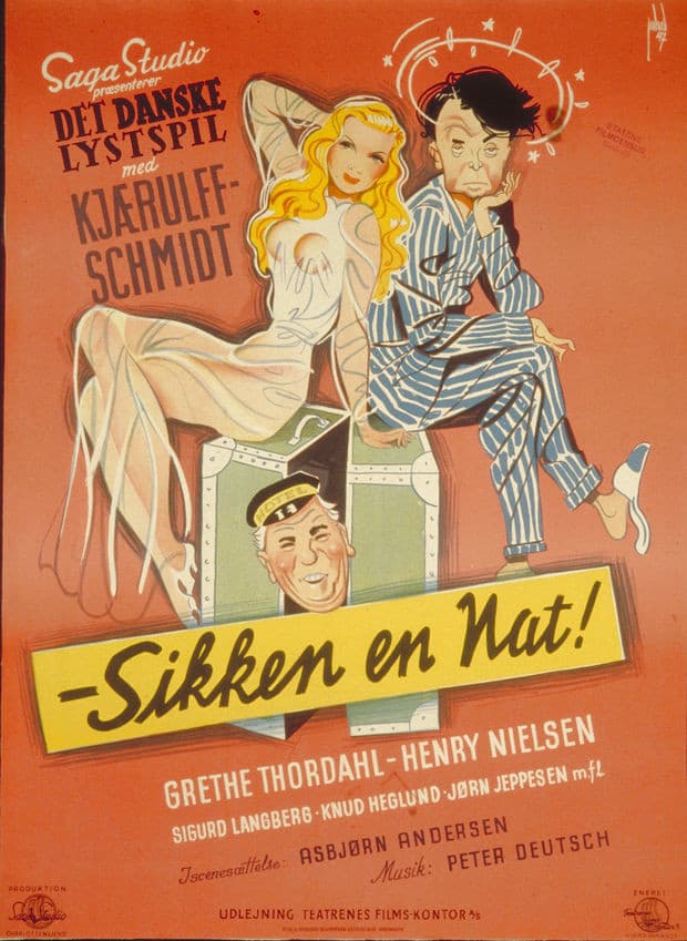 Poster backdrop for Sikken en nat
