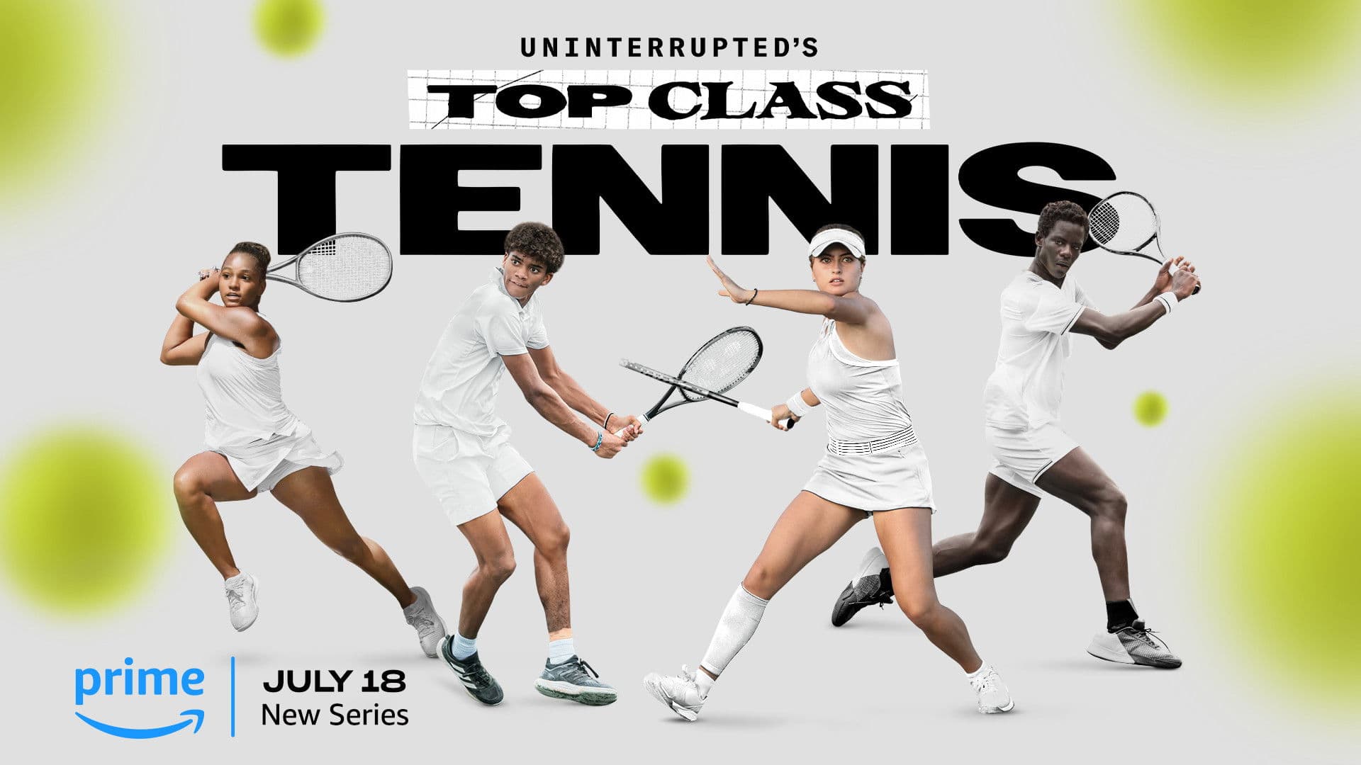 Poster backdrop for Uninterrupted's Top Class Tennis