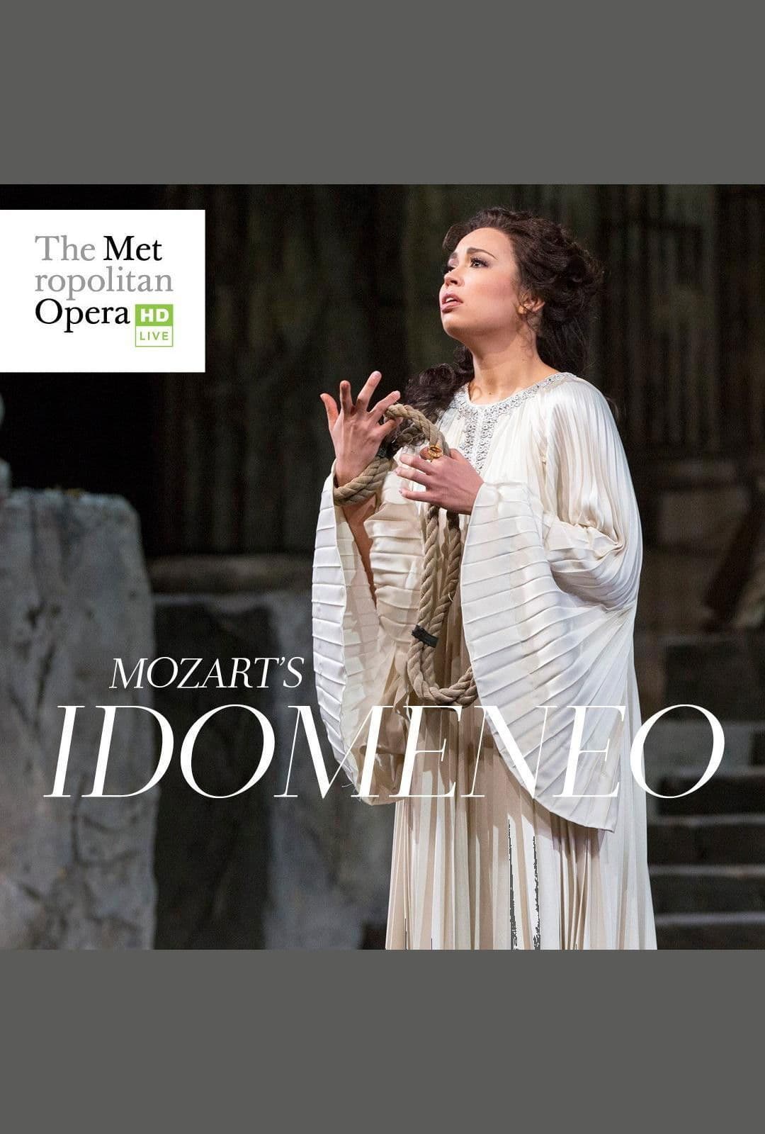 Poster backdrop for The Metropolitan Opera: Idomeneo