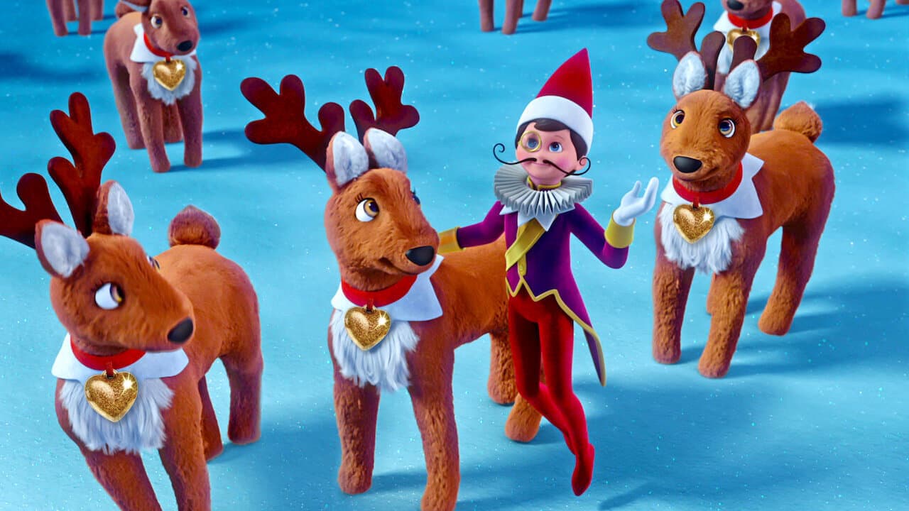 Poster backdrop for Elf Pets: Santa's Reindeer Rescue