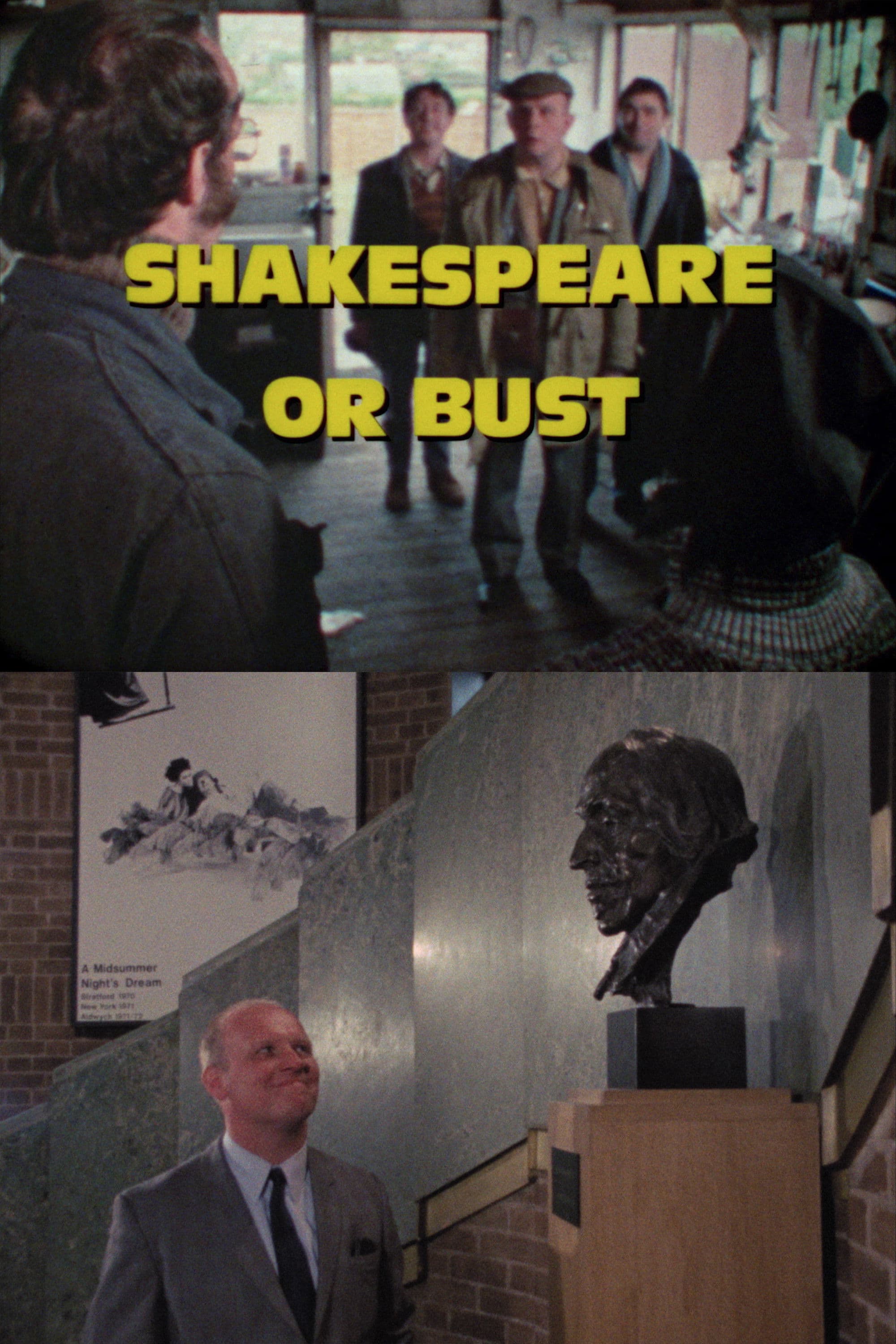 Poster backdrop for Shakespeare or Bust