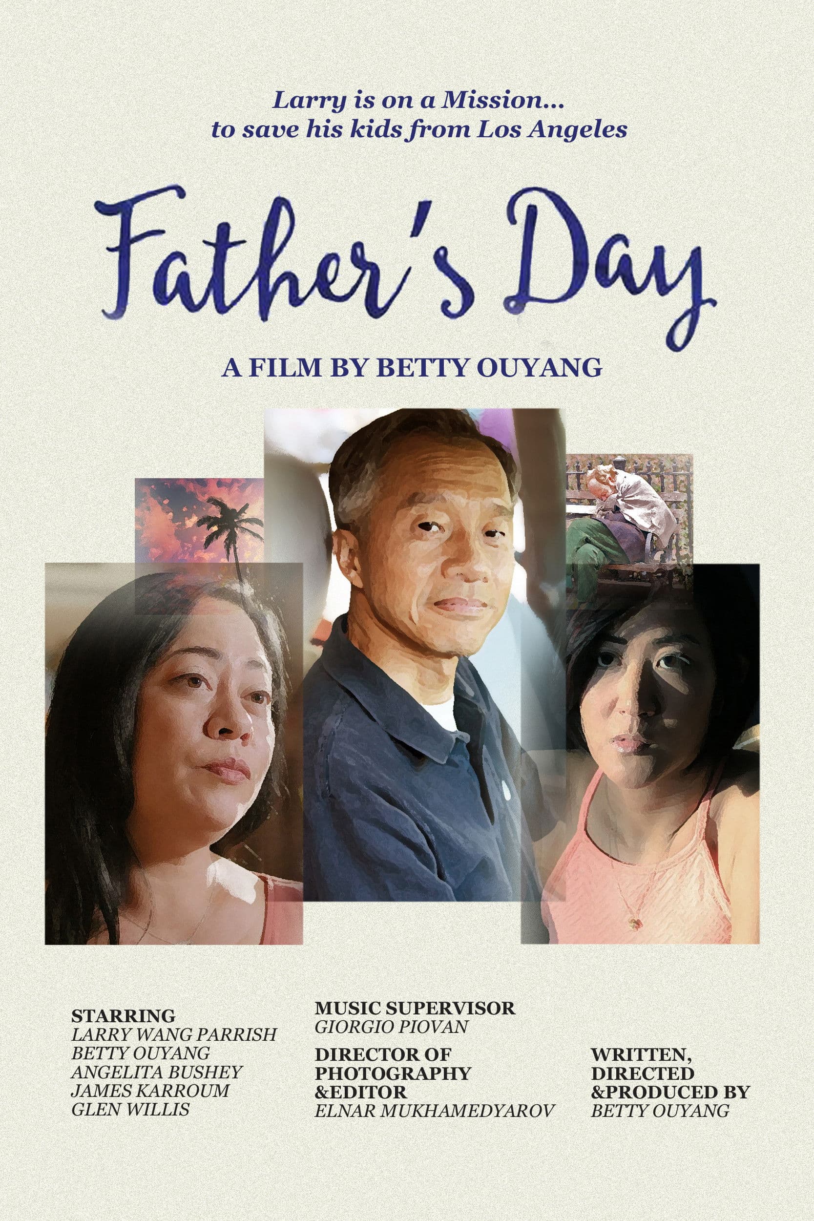 Poster backdrop for Father's Day