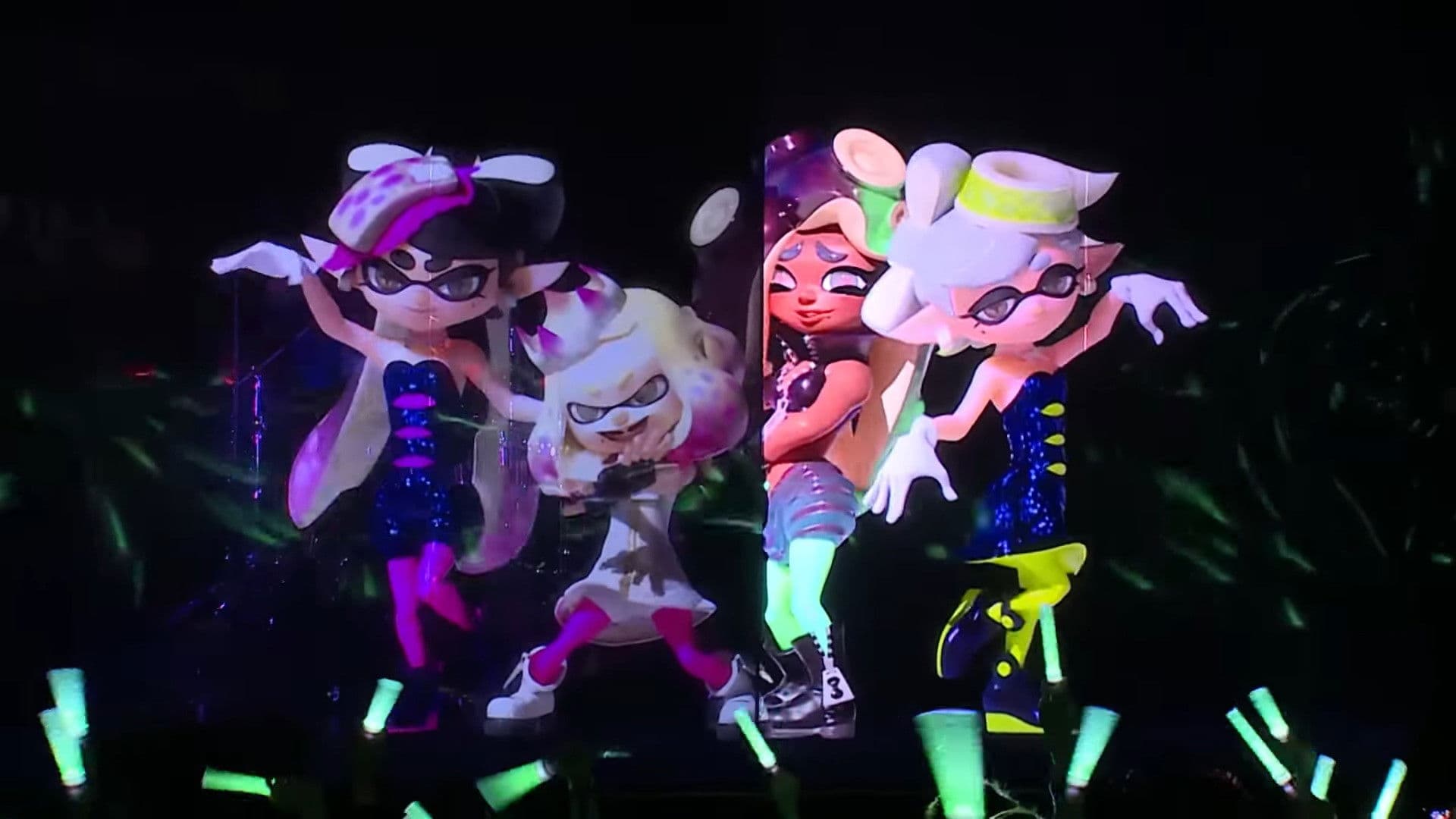 Poster backdrop for Off the Hook Live Concert at Tokaigi 2018