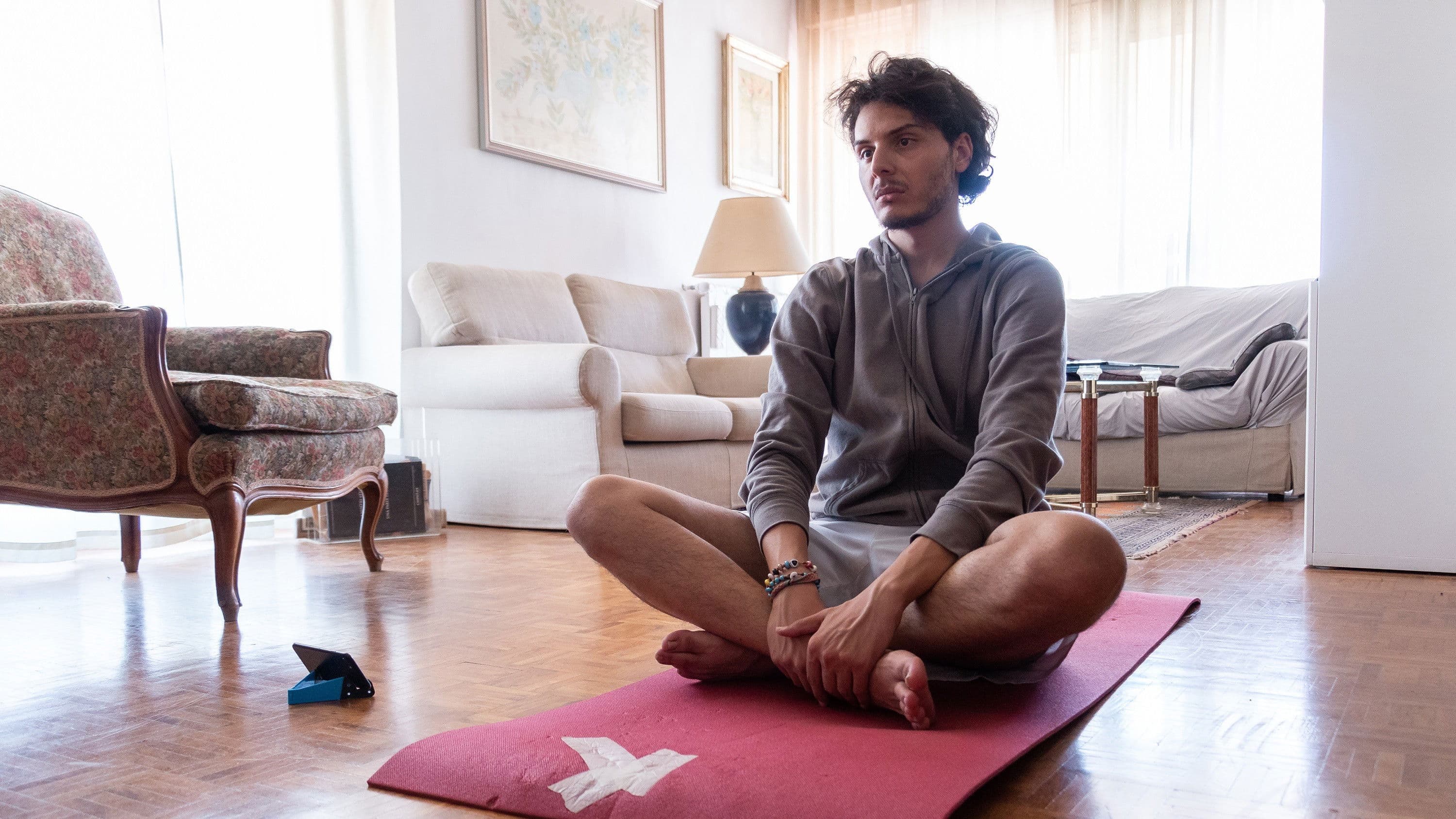 Poster backdrop for Respirare stanca