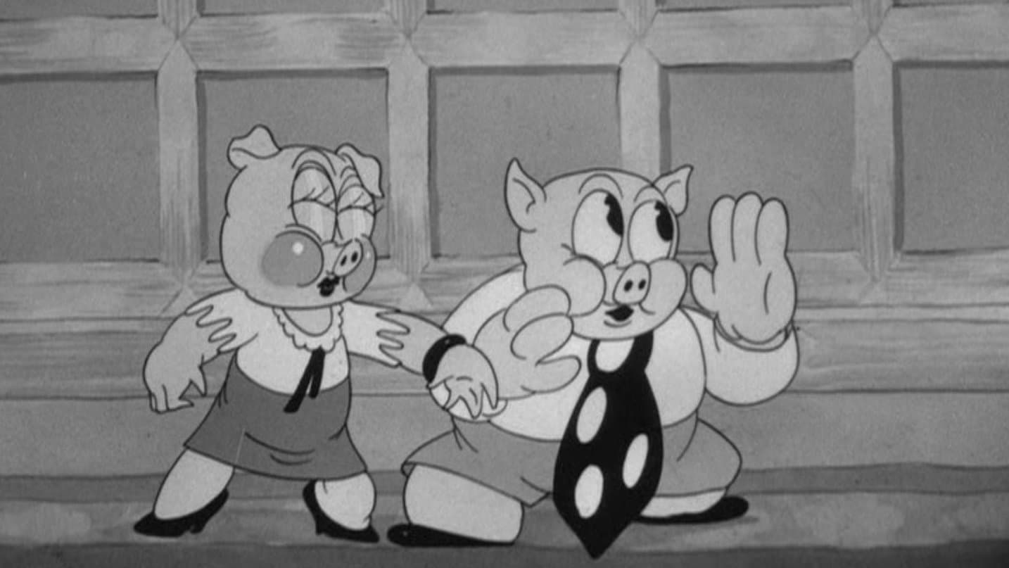 Poster backdrop for The Case of the Stuttering Pig